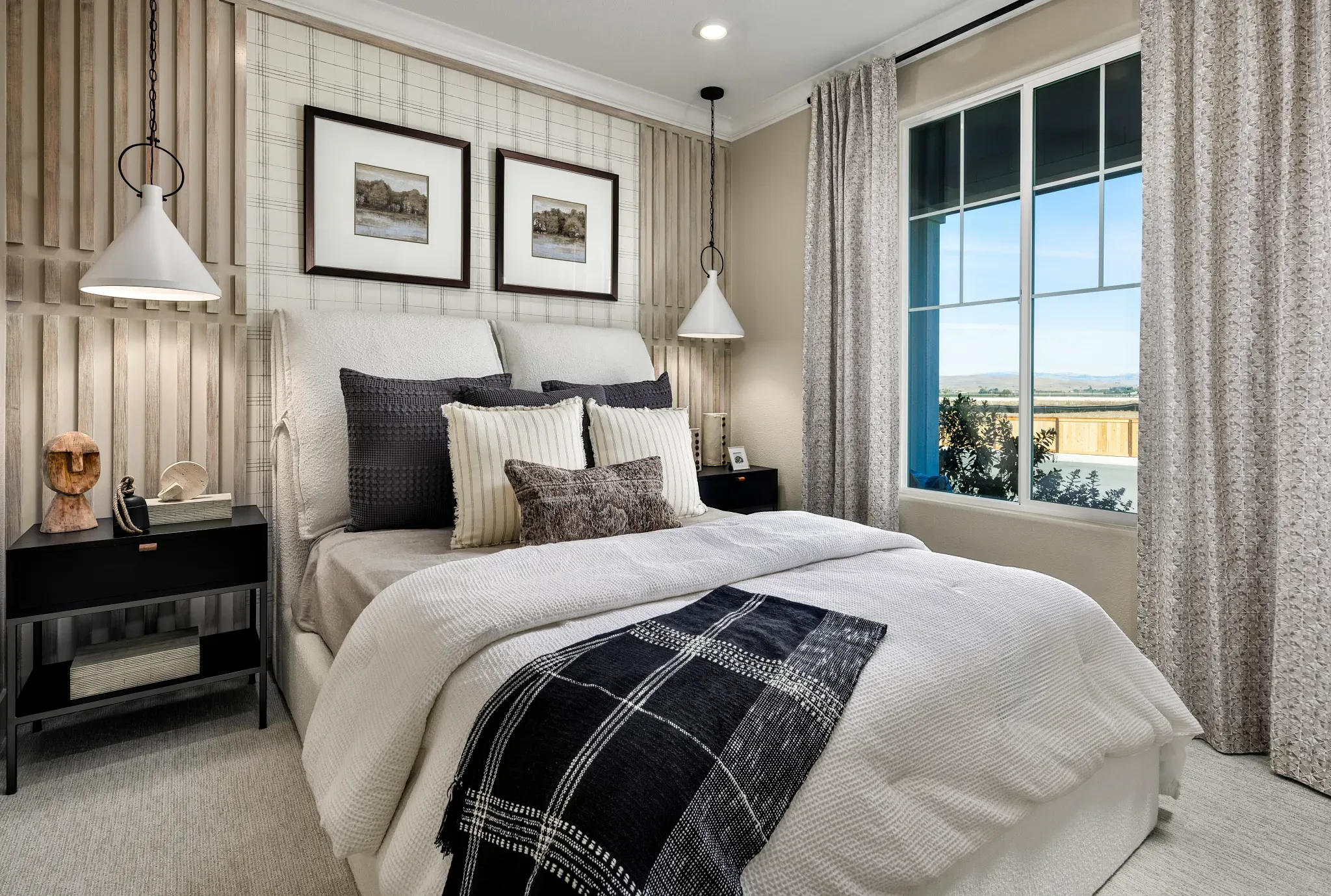 Secondary Bedroom of the Connect Model Home