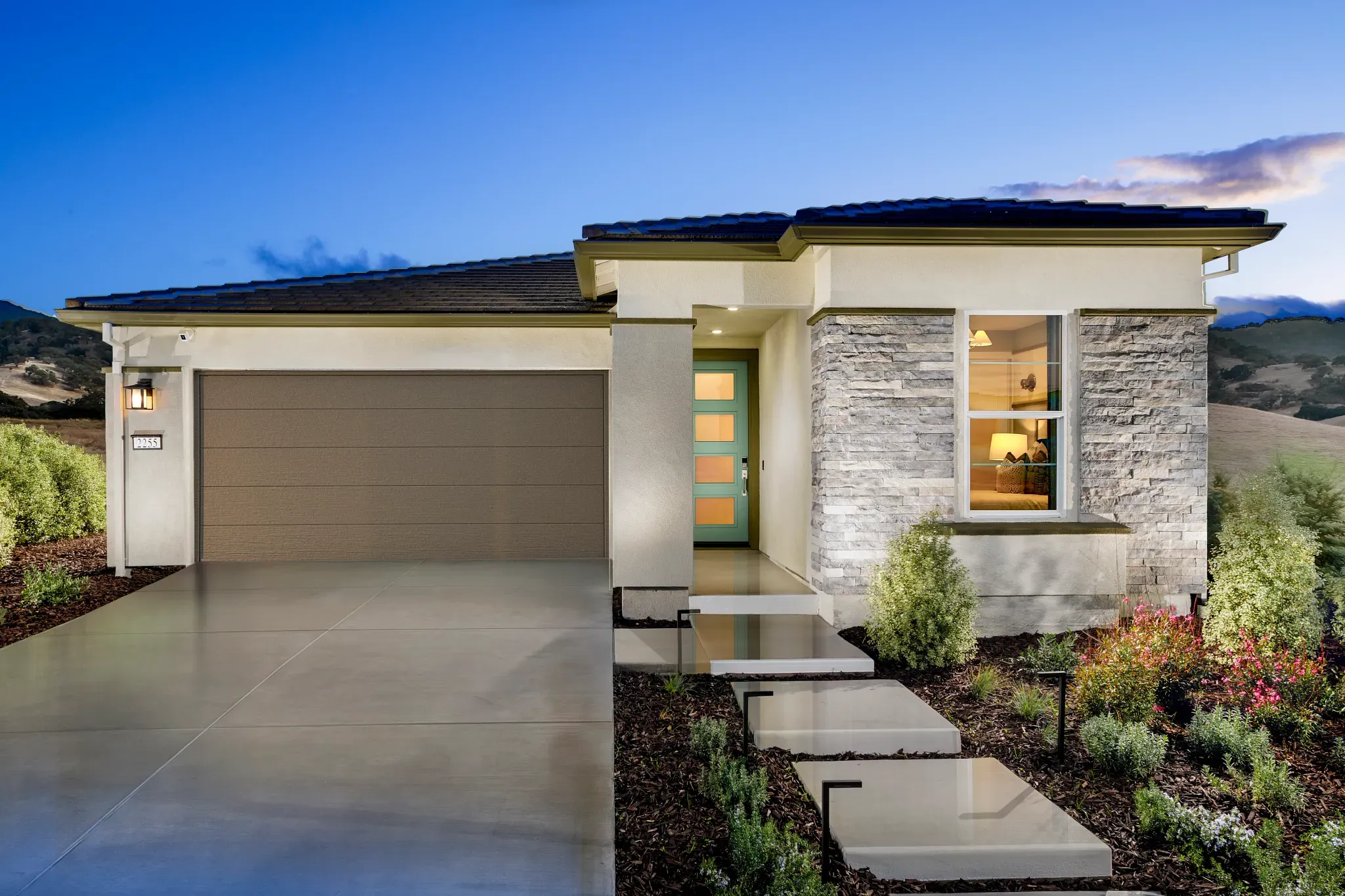 Exterior of Dream Model Home
