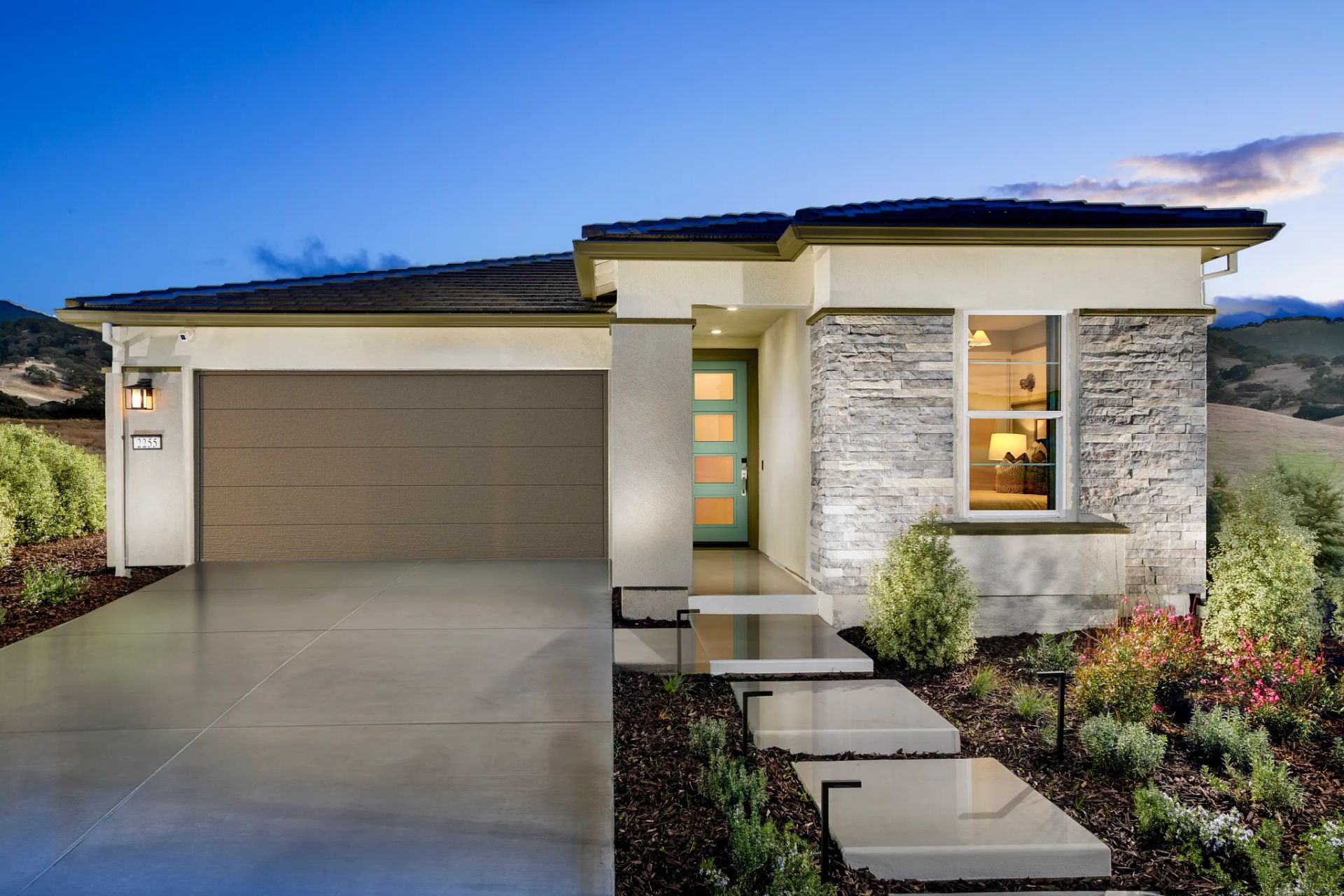 Exterior of Dream Model Home