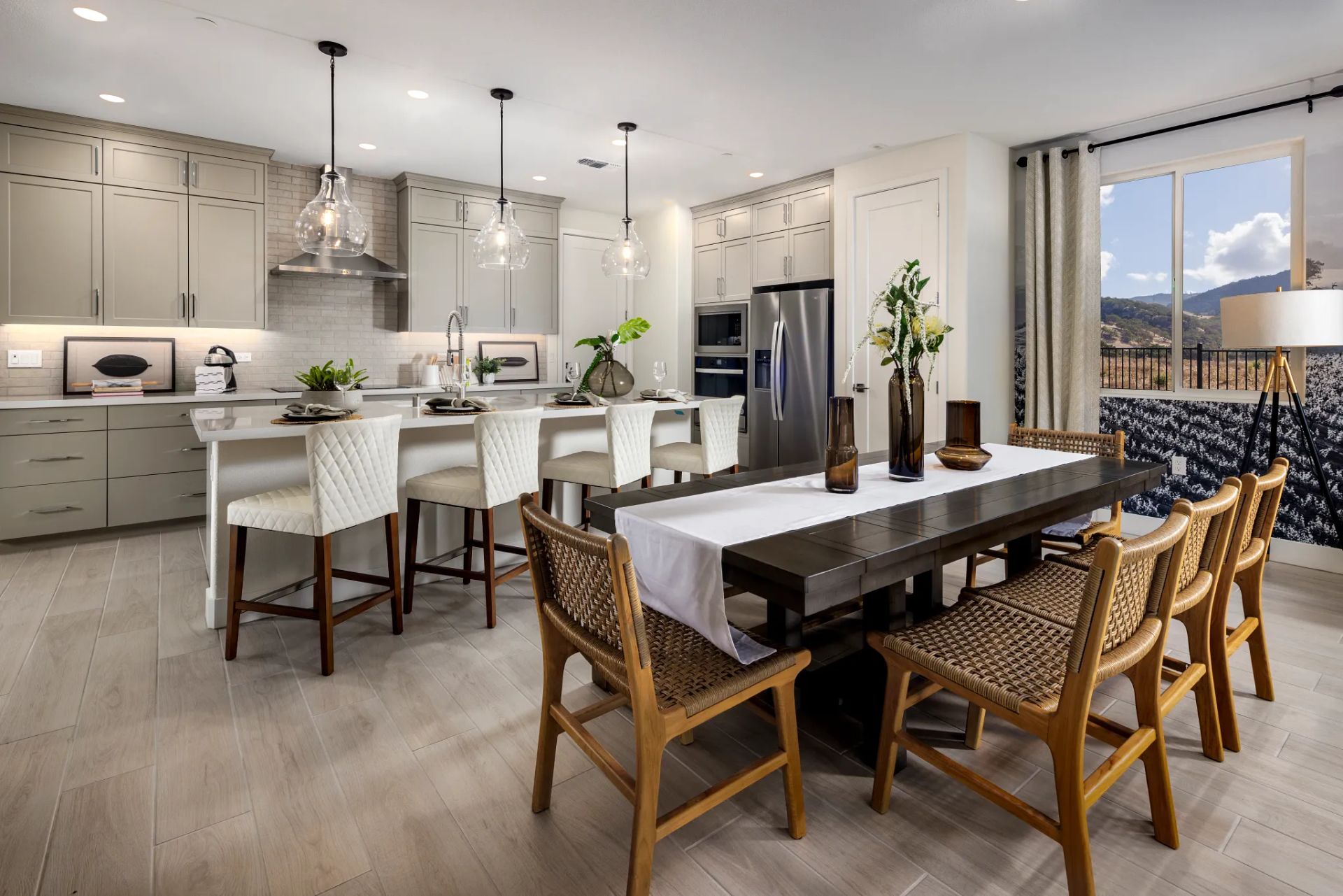 Kitchen of the Dream Model Home