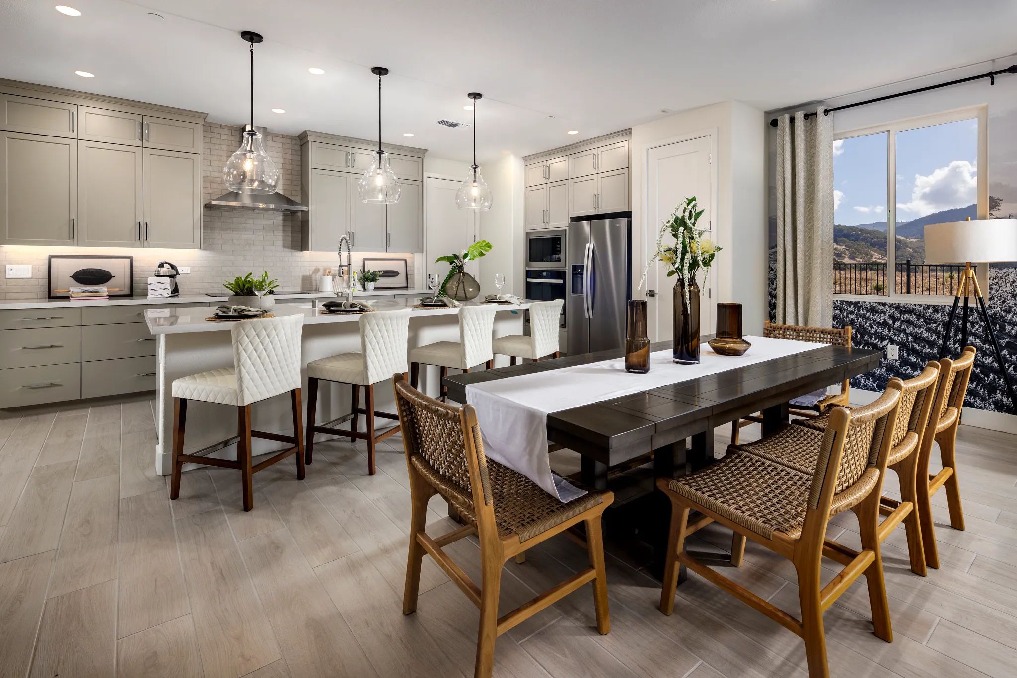 Kitchen of the Dream Model Home