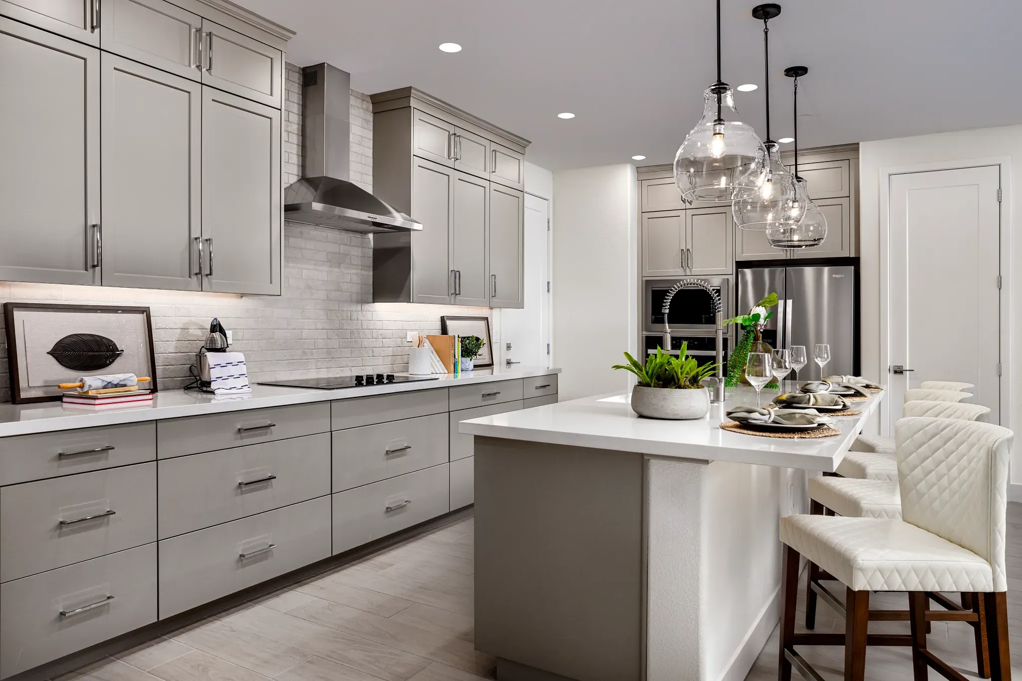 Kitchen of the Dream Model Home