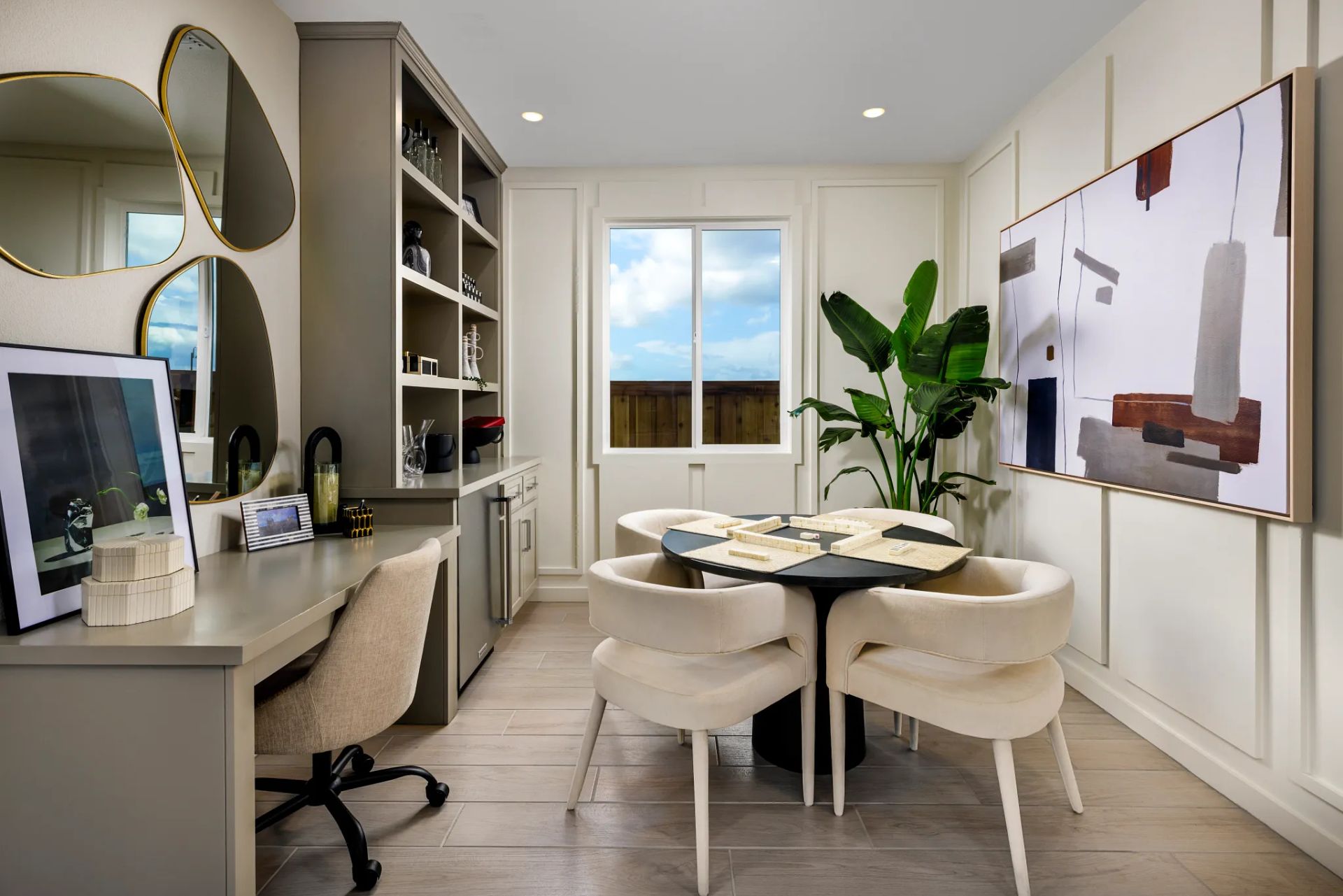 Den of the Dream Model Home