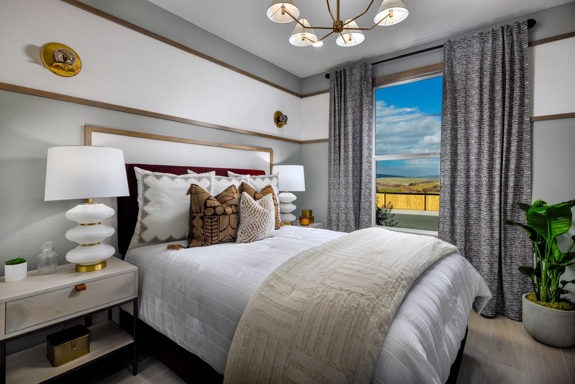 Secondary Bedroom of the Dream Model Home