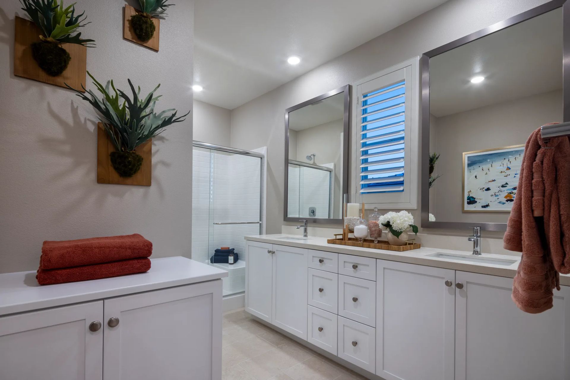 Plan 4 Model Primary Bathroom