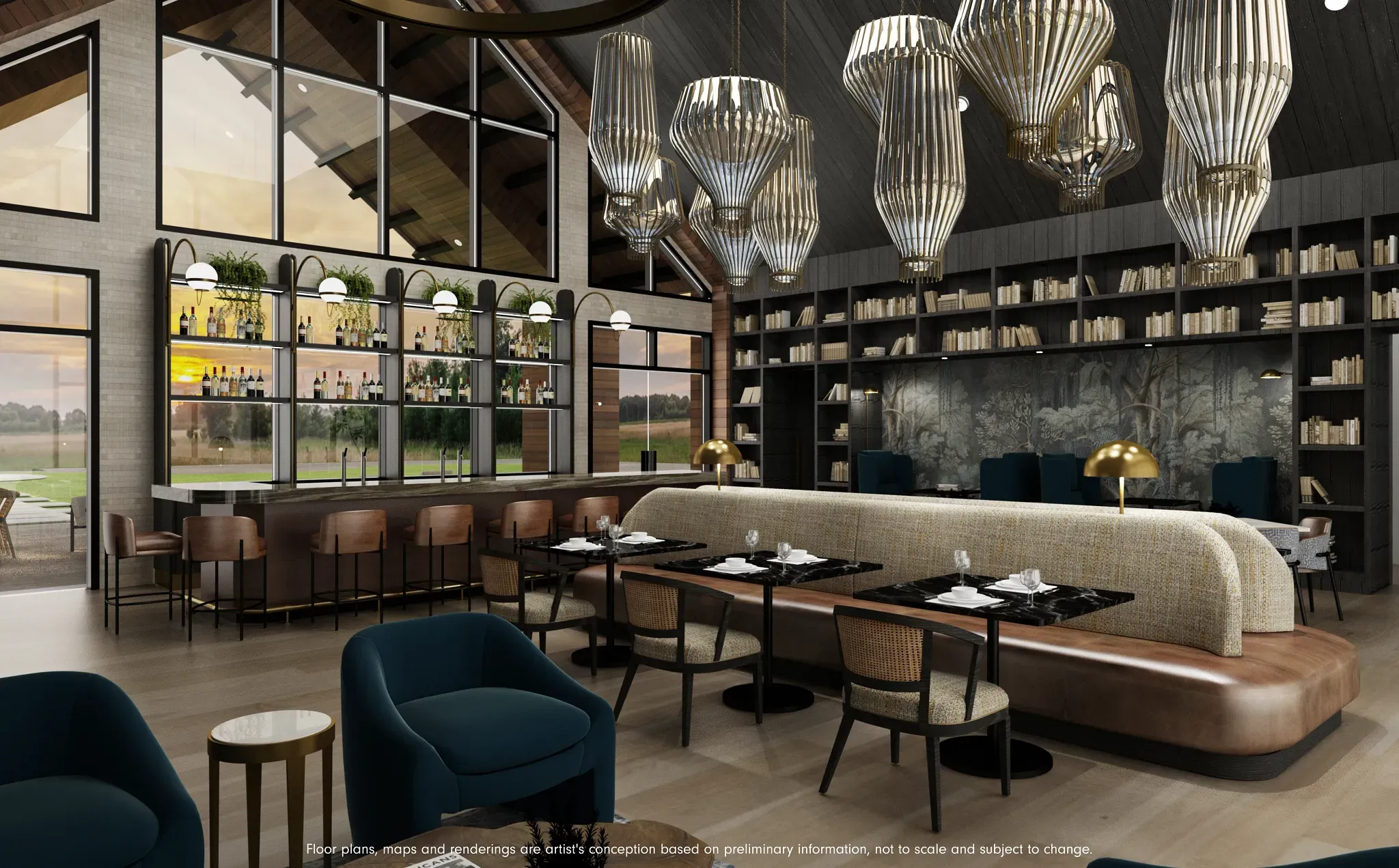 Preliminary Wellness Social Club Rendering