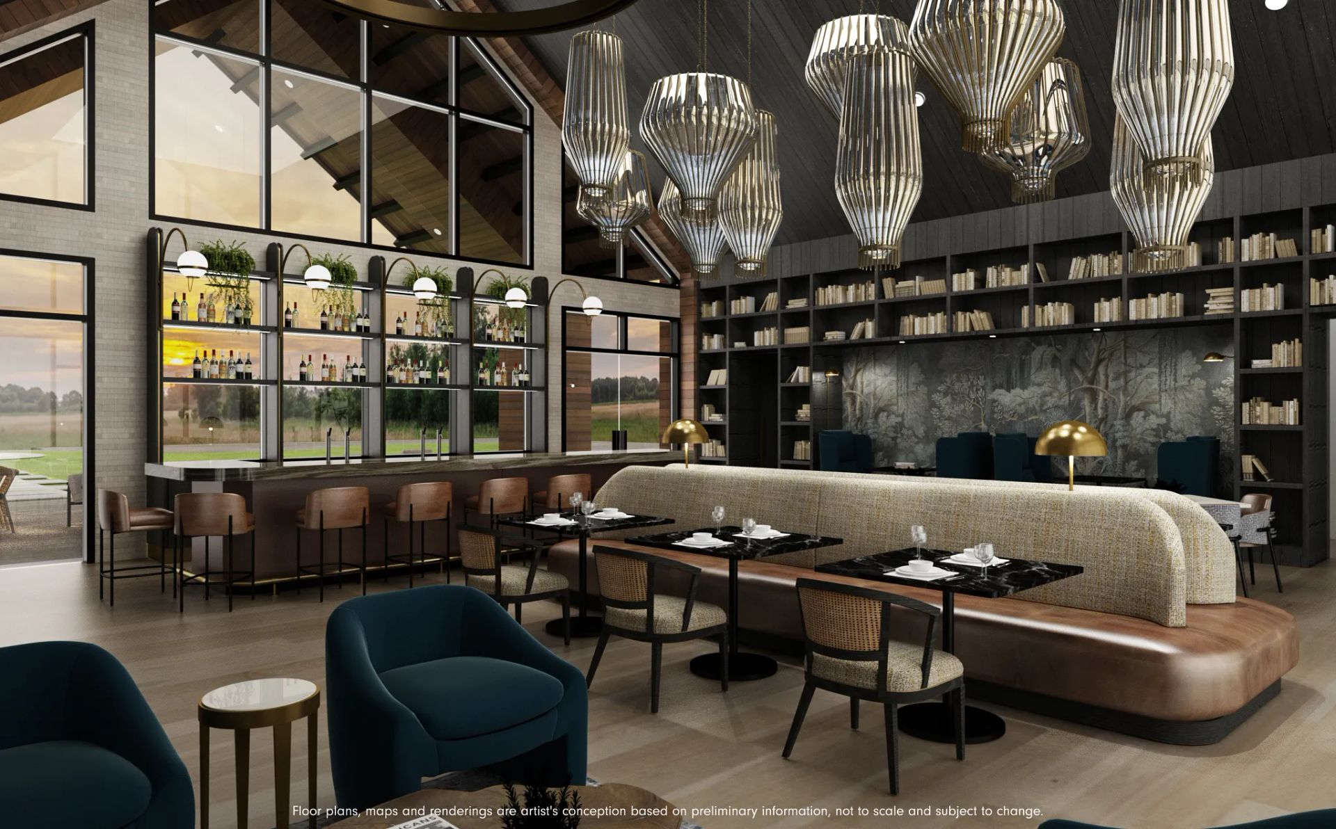 Preliminary Wellness Social Club Rendering