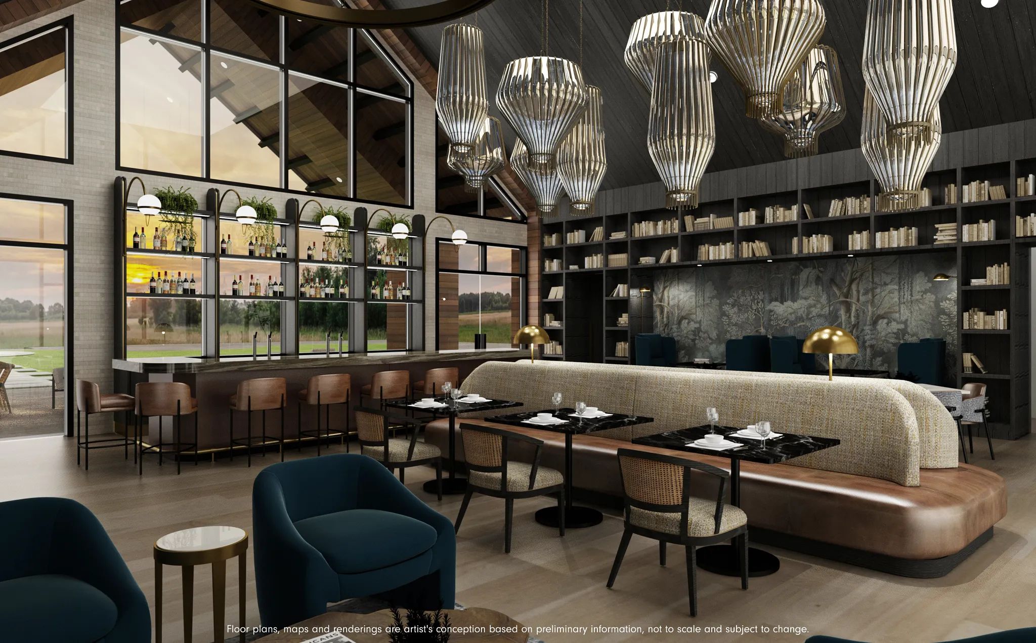 Preliminary Wellness Social Club Rendering