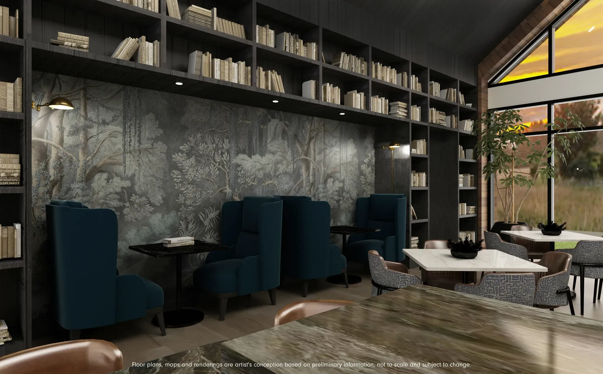 Preliminary Wellness Social Club Rendering