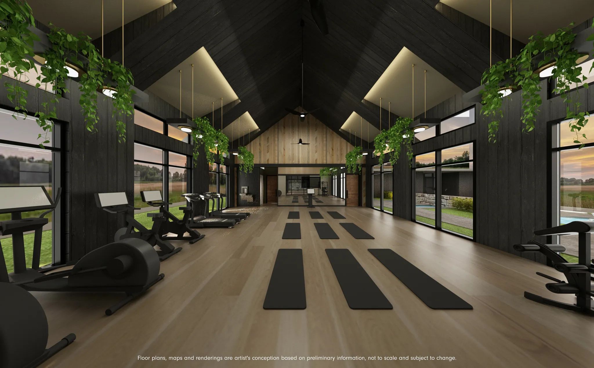 Preliminary Wellness Social Club Rendering