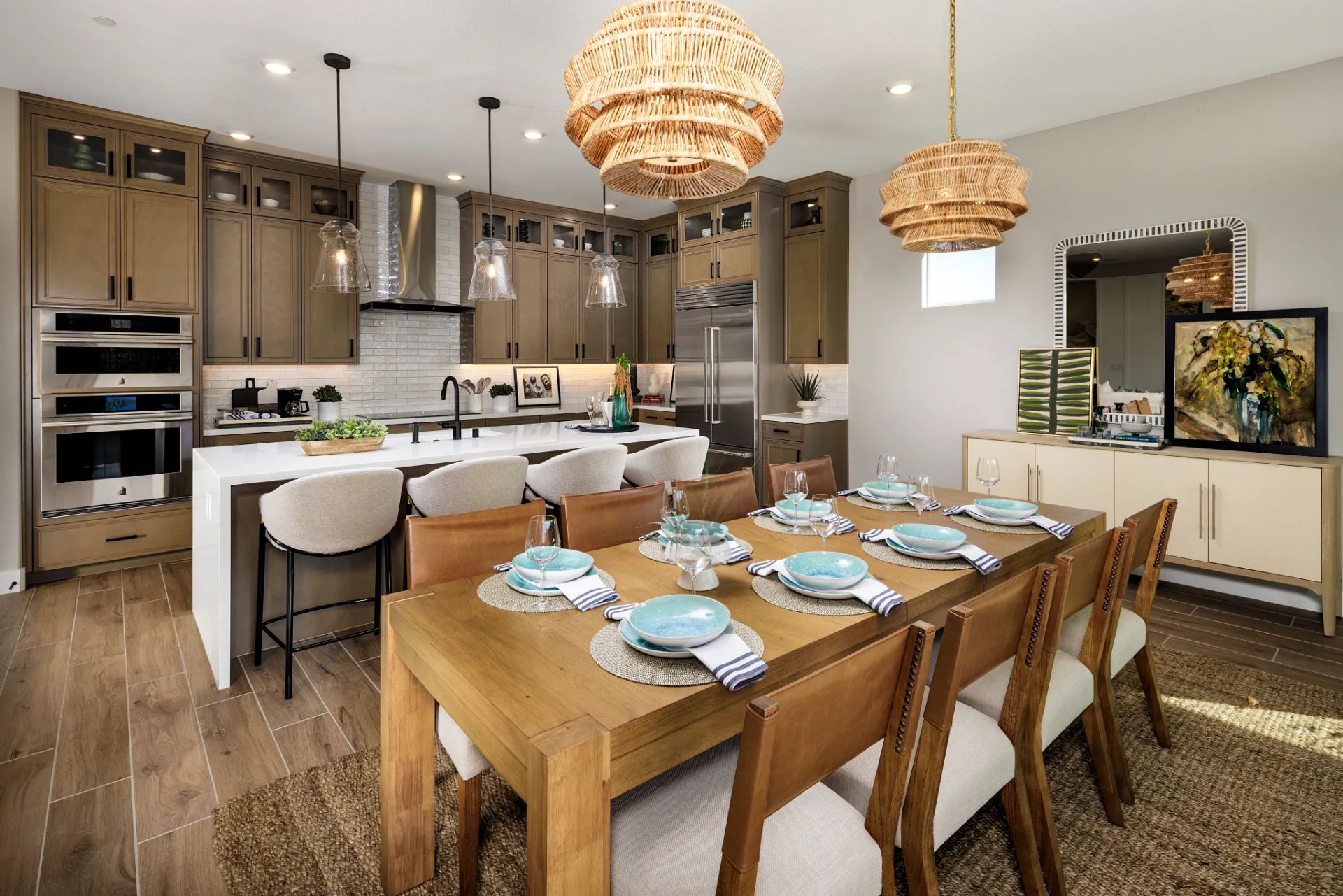 Dining & Kitchen of the Liberty Model
