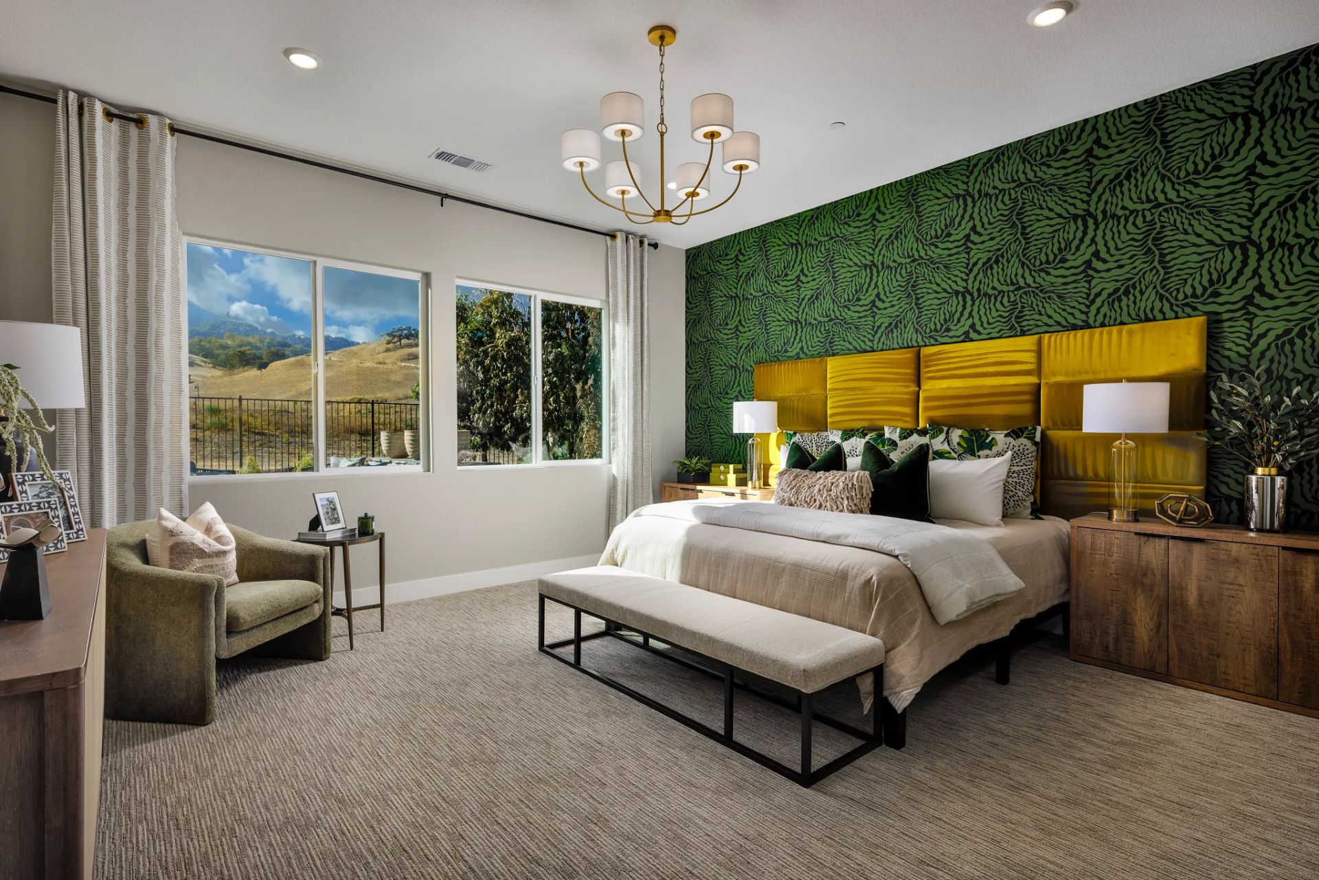 Primary Bedroom of the Liberty Model