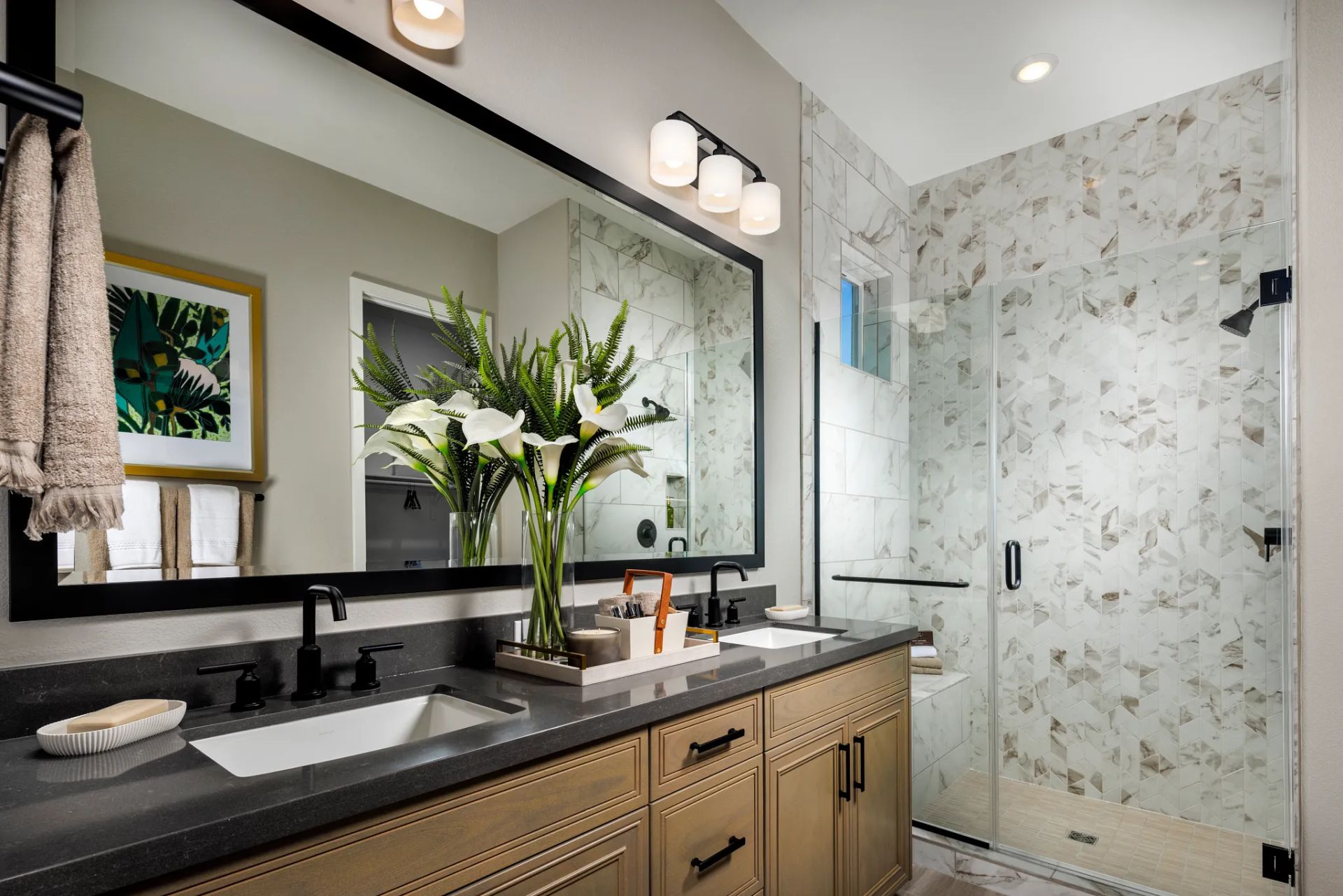 Primary Bathroom of the Liberty Model