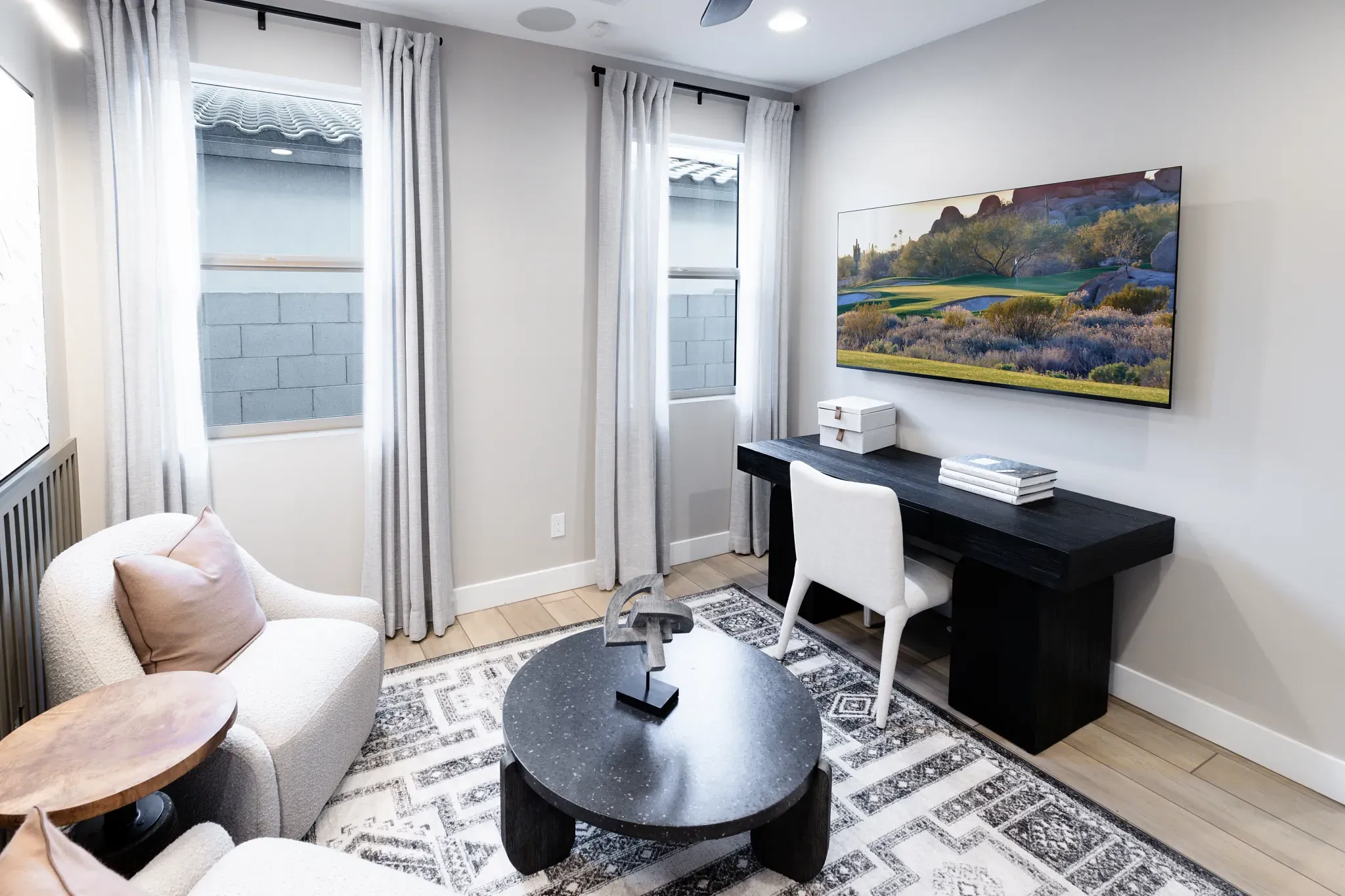 Model Home Den