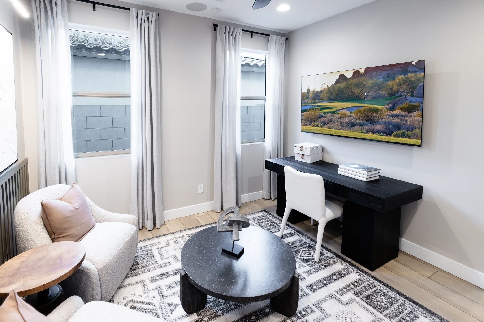Model Home Den