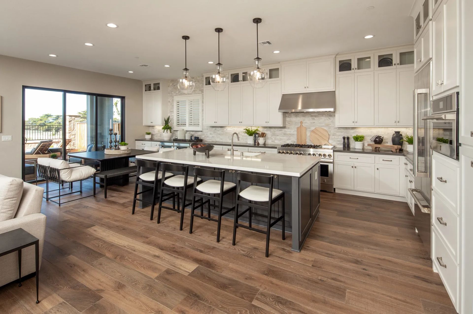 Sky House Plan 1X Model Kitchen