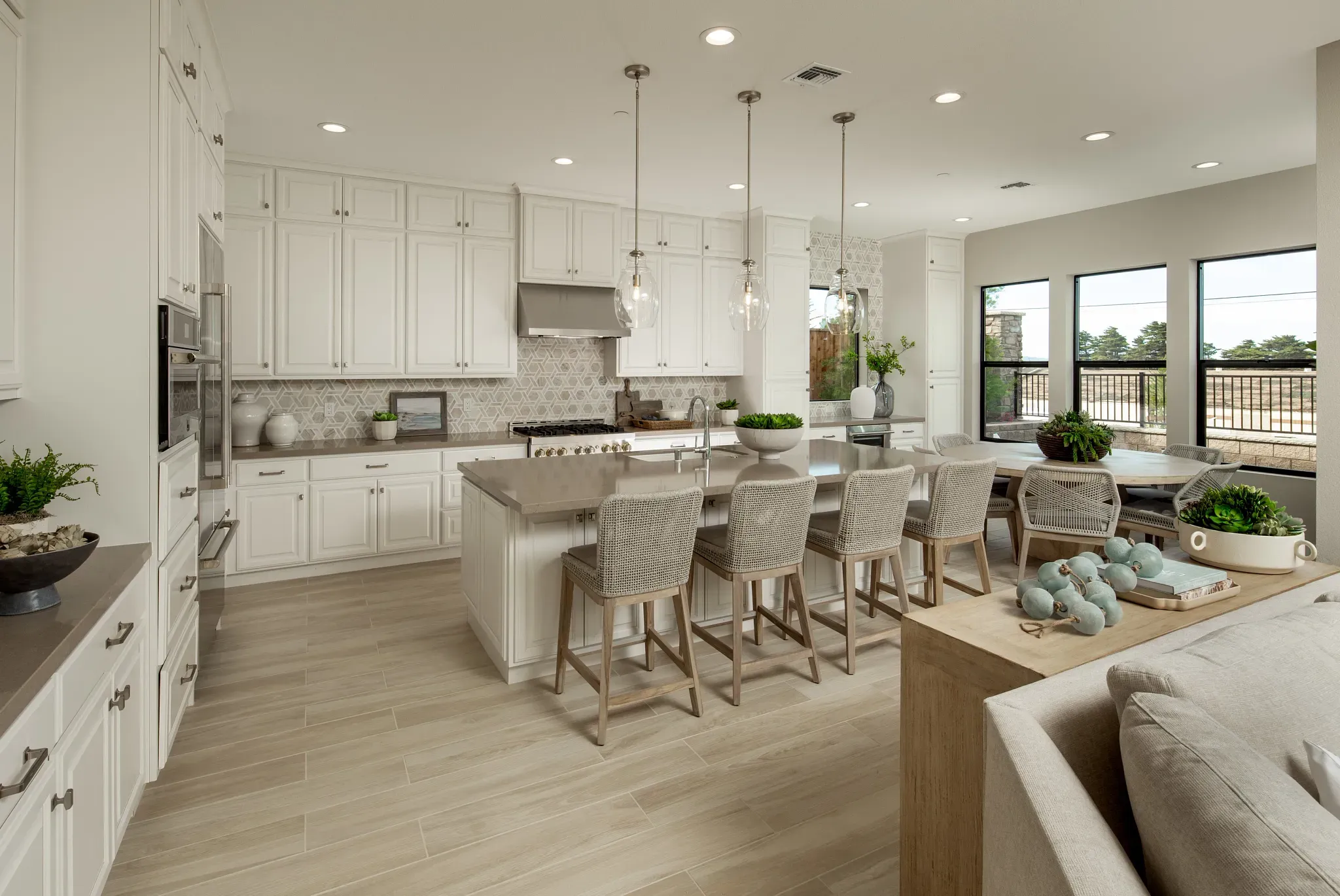 Light House Plan 3X Model Kitchen & Dining
