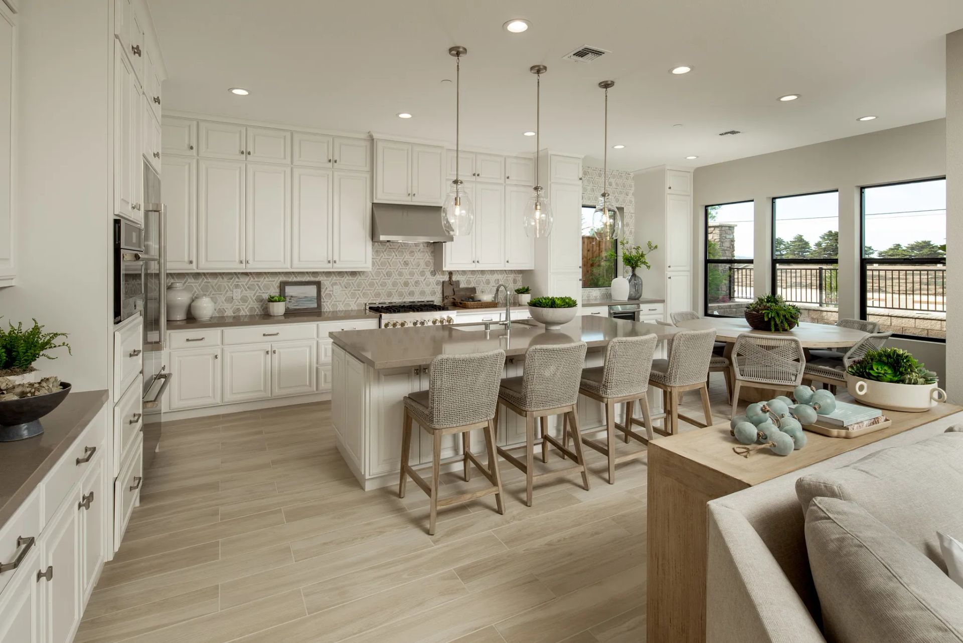 Light House Plan 3X Model Kitchen & Dining