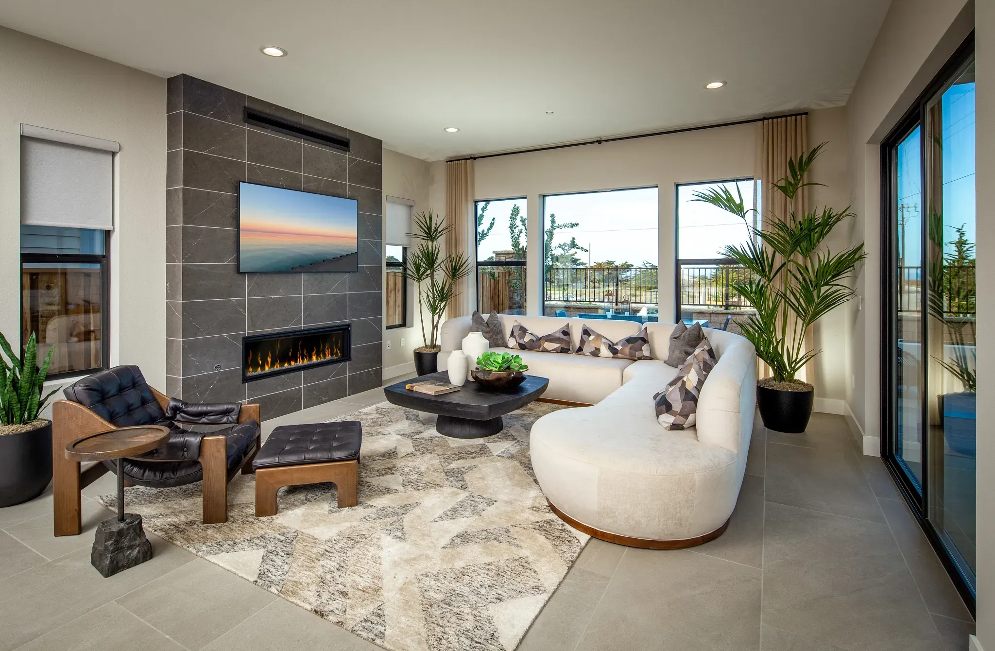 Sky House Plan 2 Great Room