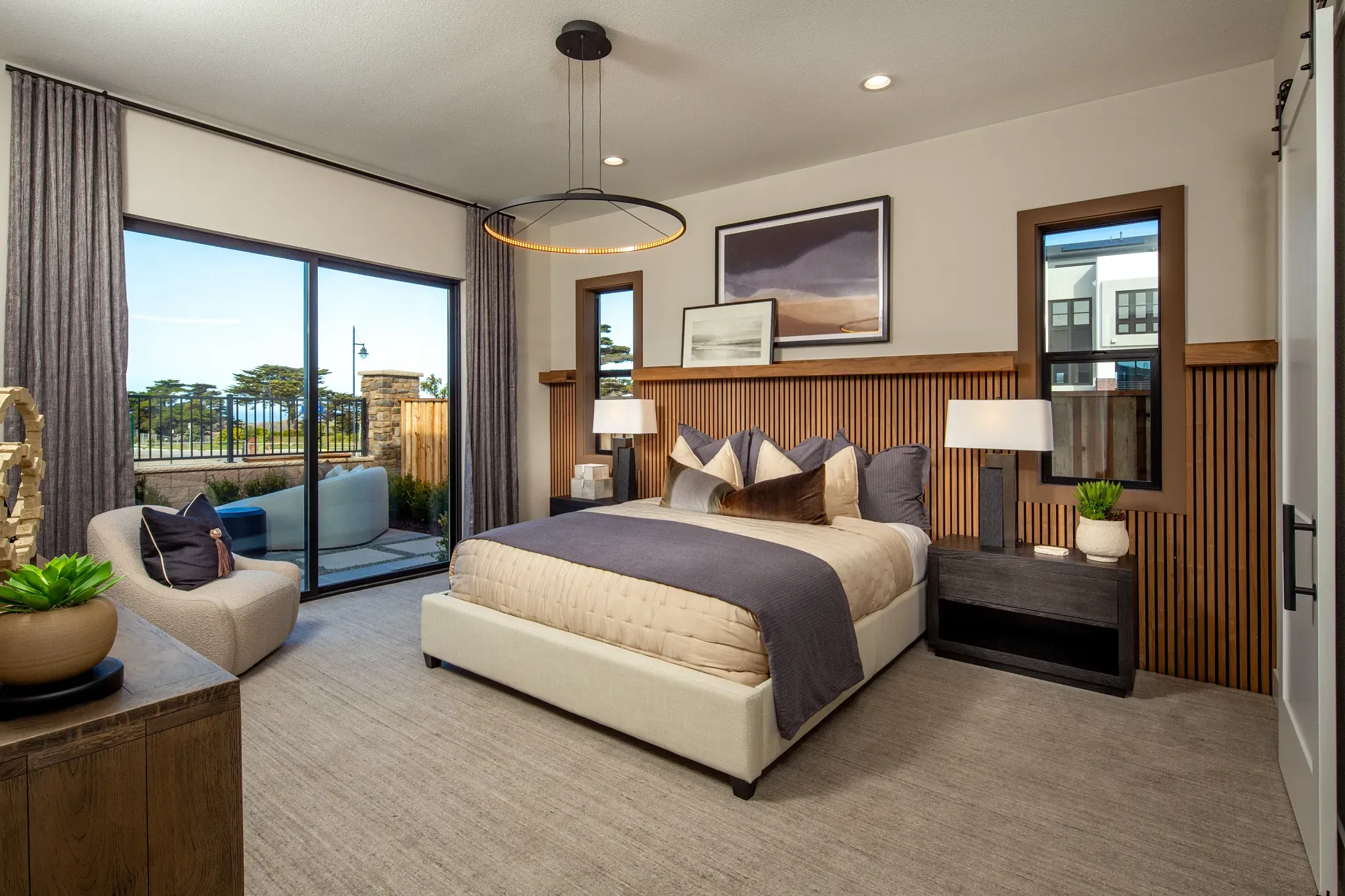 Sky House Plan 2 Model Bedroom