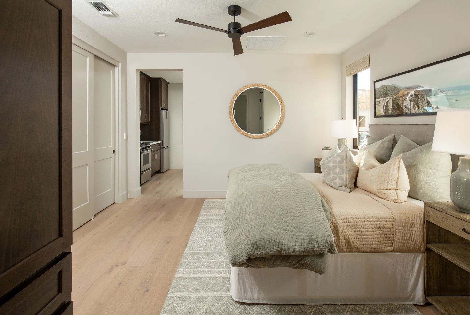 Sky House Plan 3X Model Guest Suite Bedroom