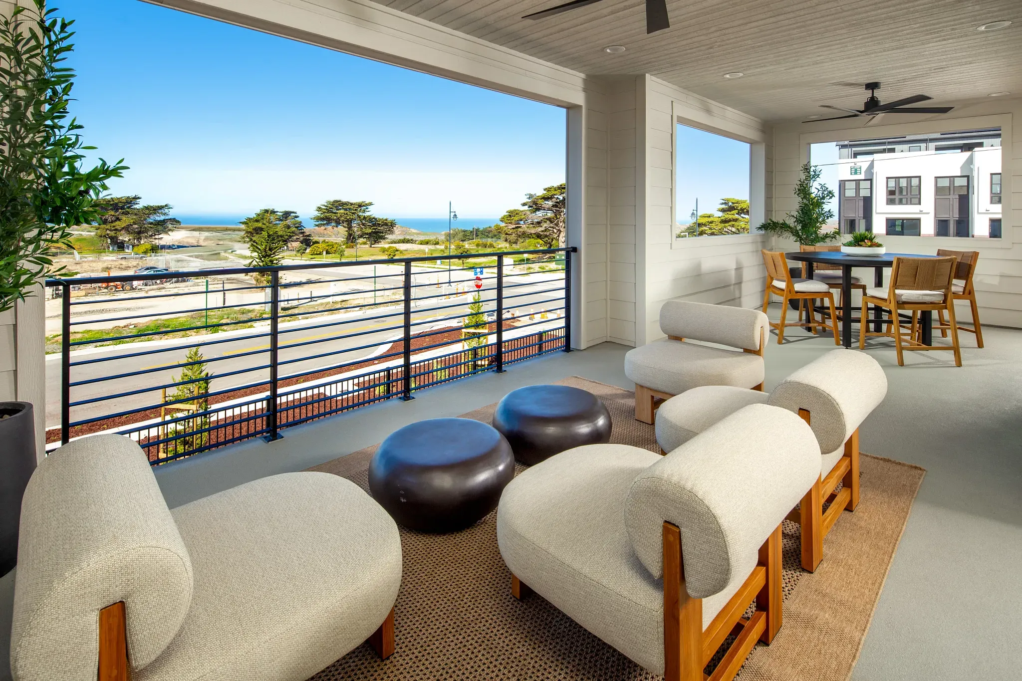 Sky House Model Covered Balcony