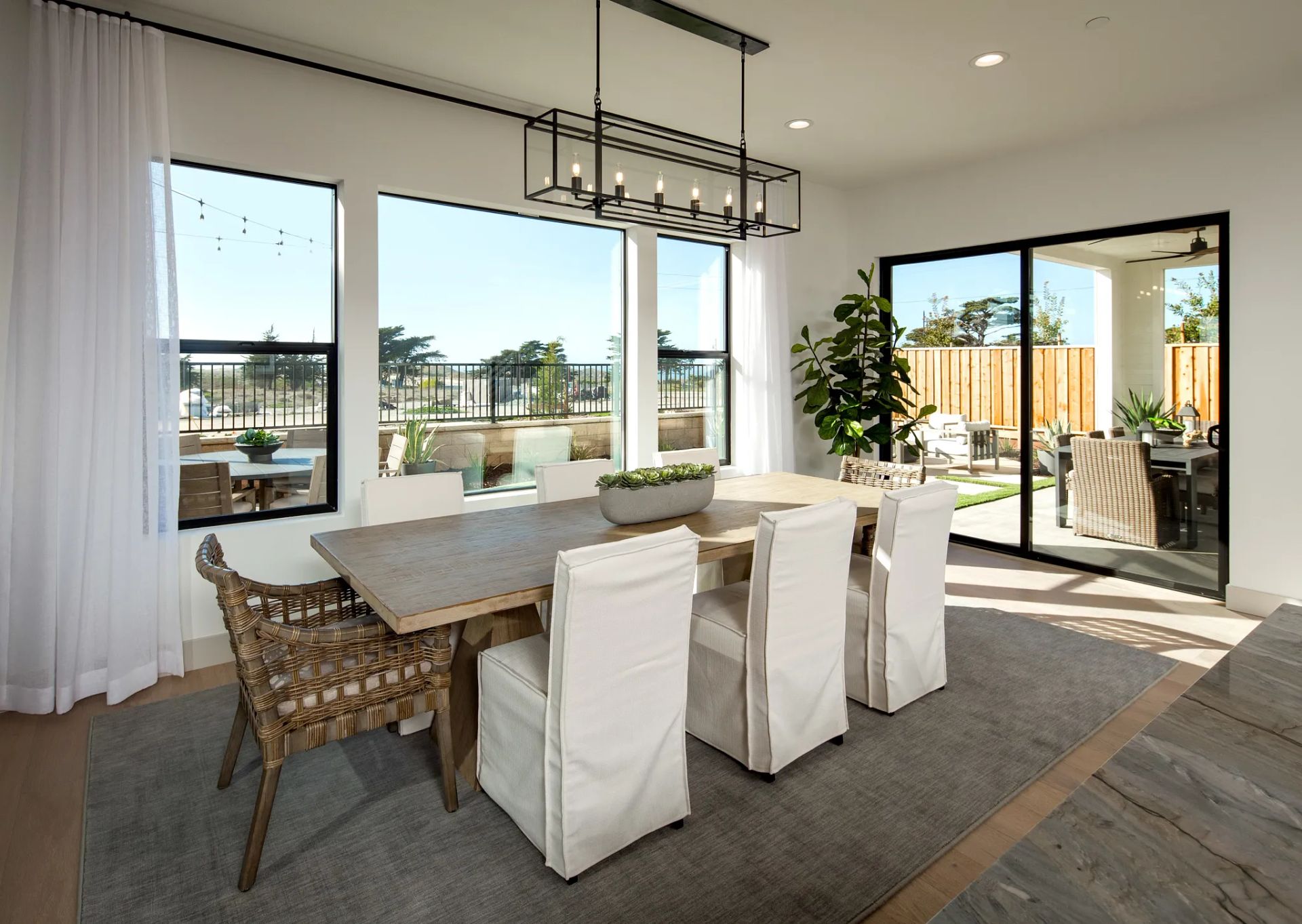 Sky House Plan Model Dining