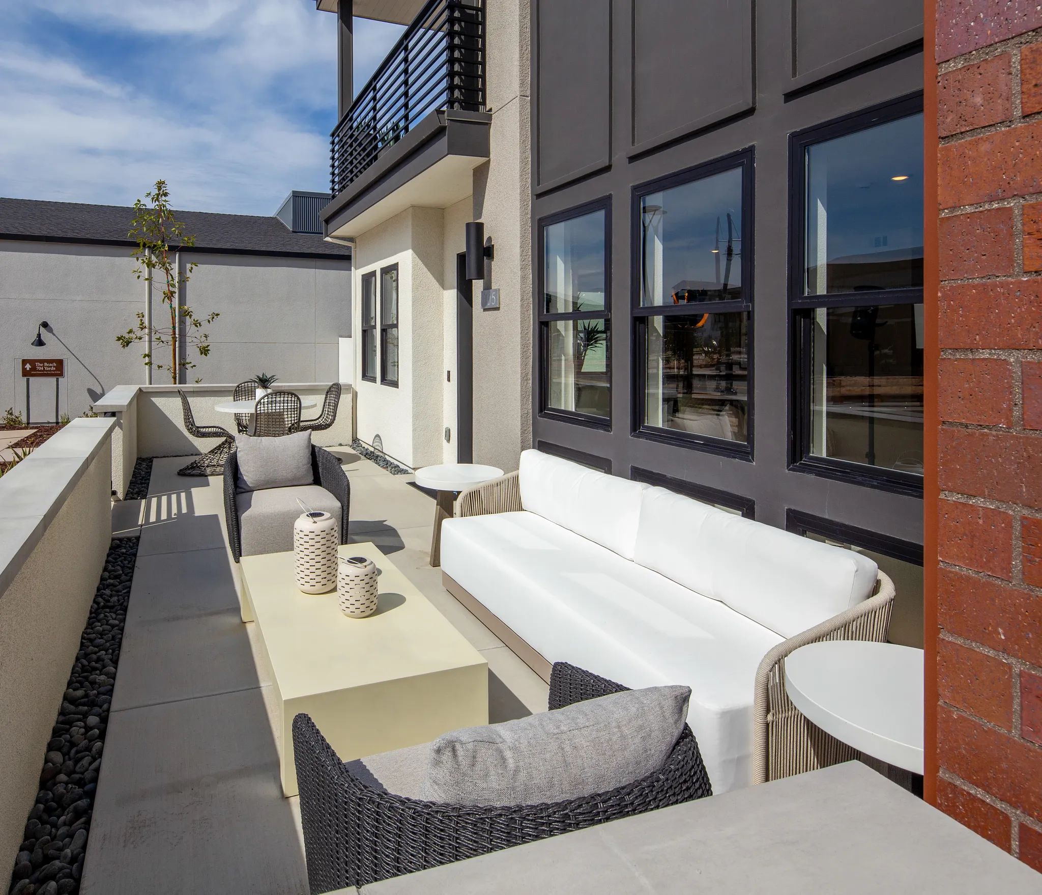 Rooftops Plan 1 Patio