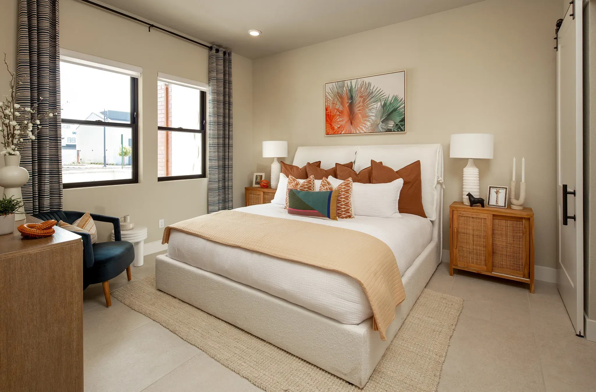 Plan 2 First Floor Model Bedroom