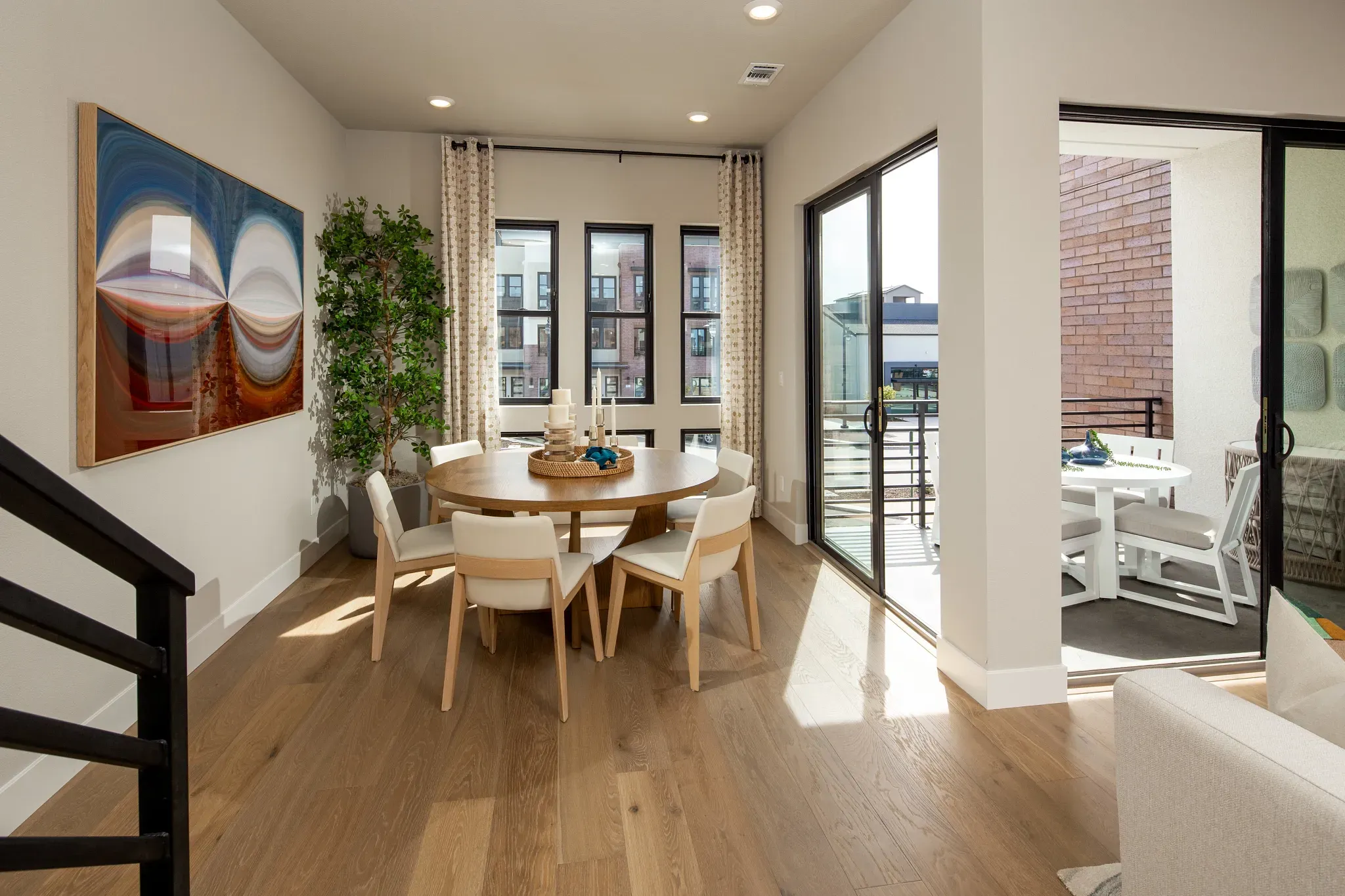 Rooftops Plan 2 Model Dining