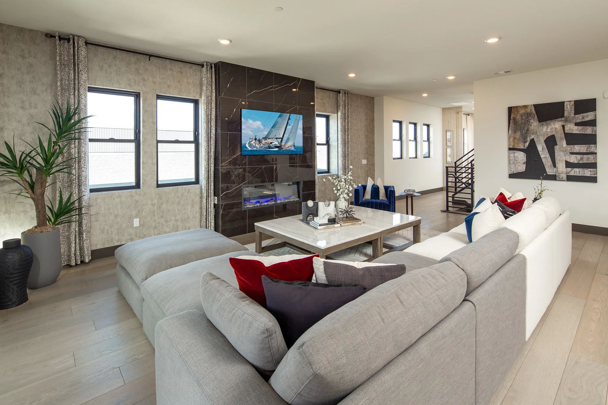 Rooftops Plan 5 Great Room