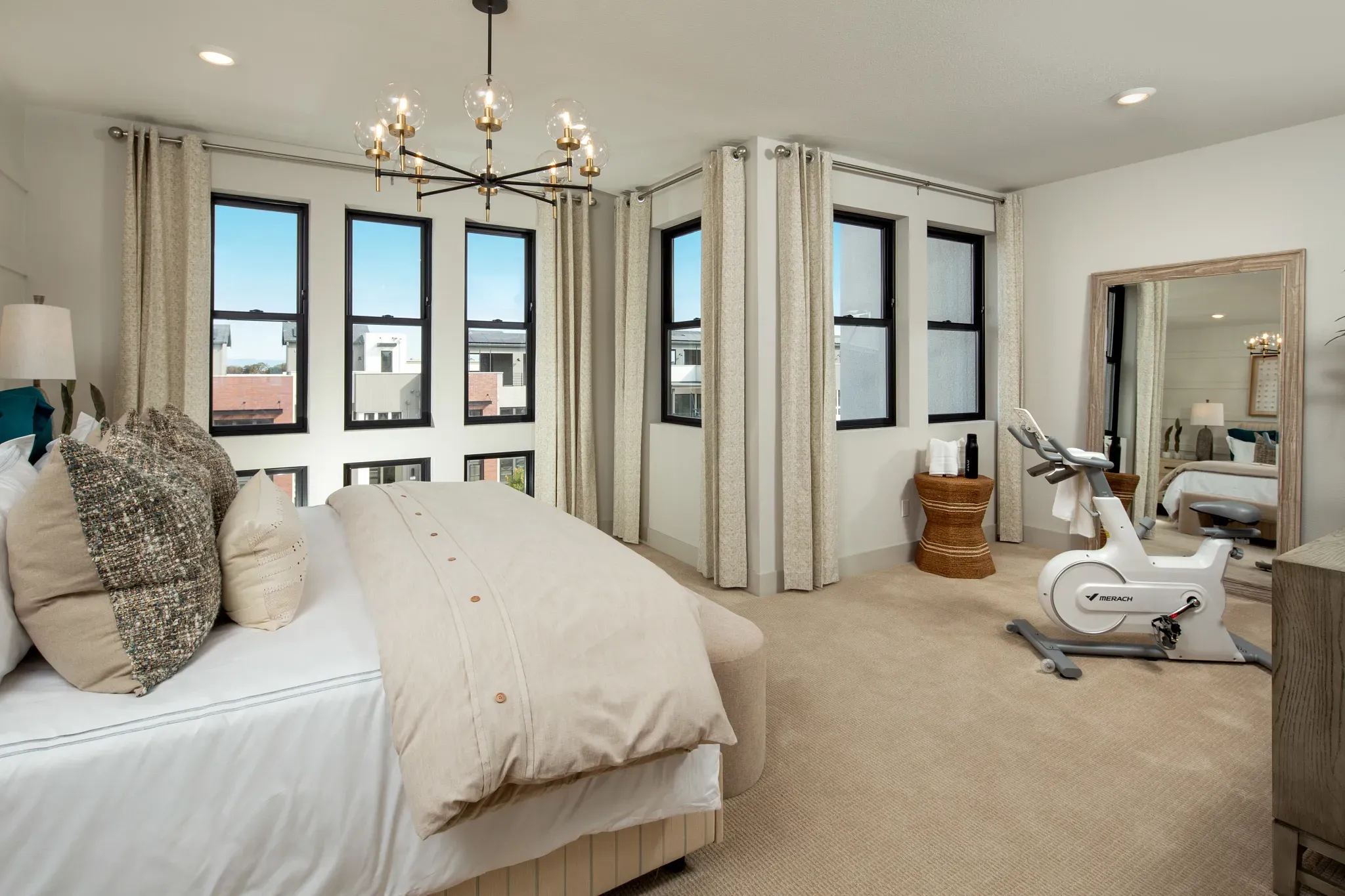 Rooftops Plan 3 Primary Bedroom Flex Space