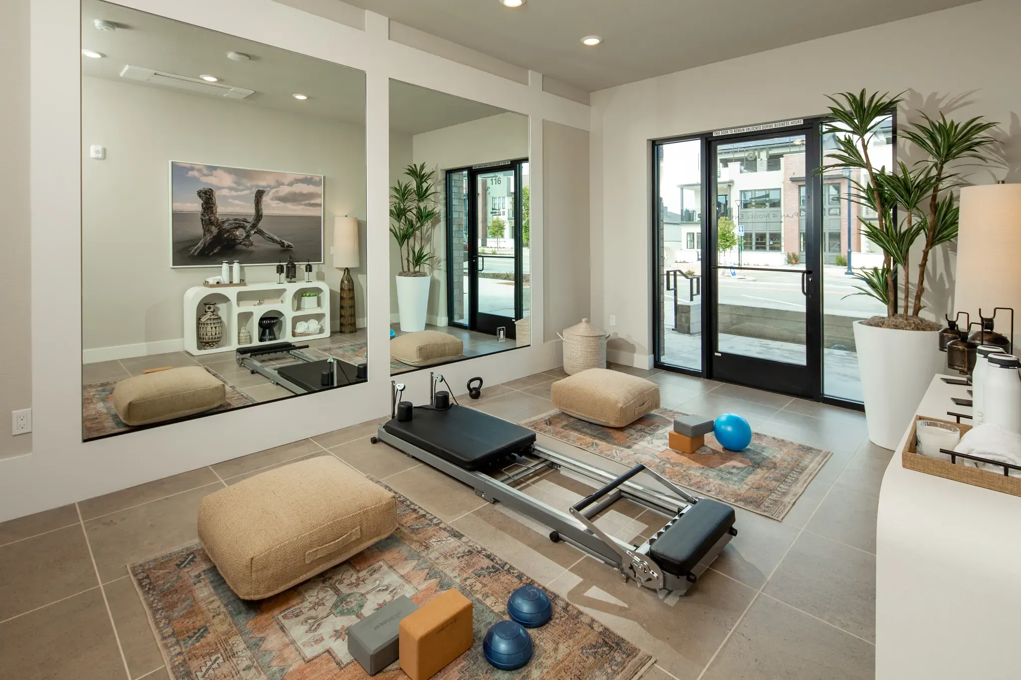 Rooftops Plan 4 First Floor Retail Space as Fitnes