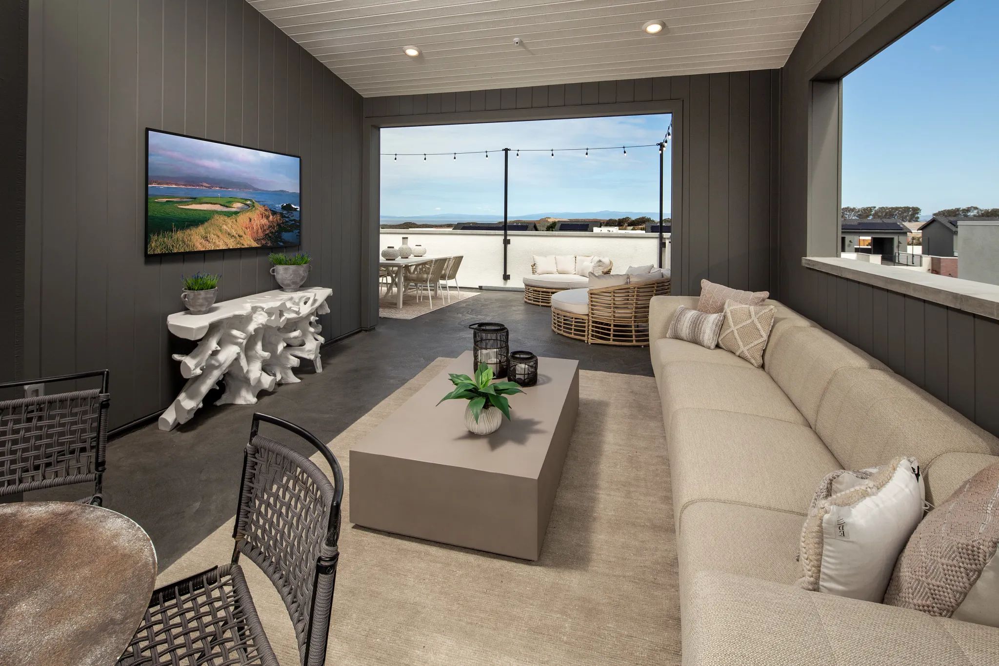 Rooftops Plan 4 Covered Rooftop Deck