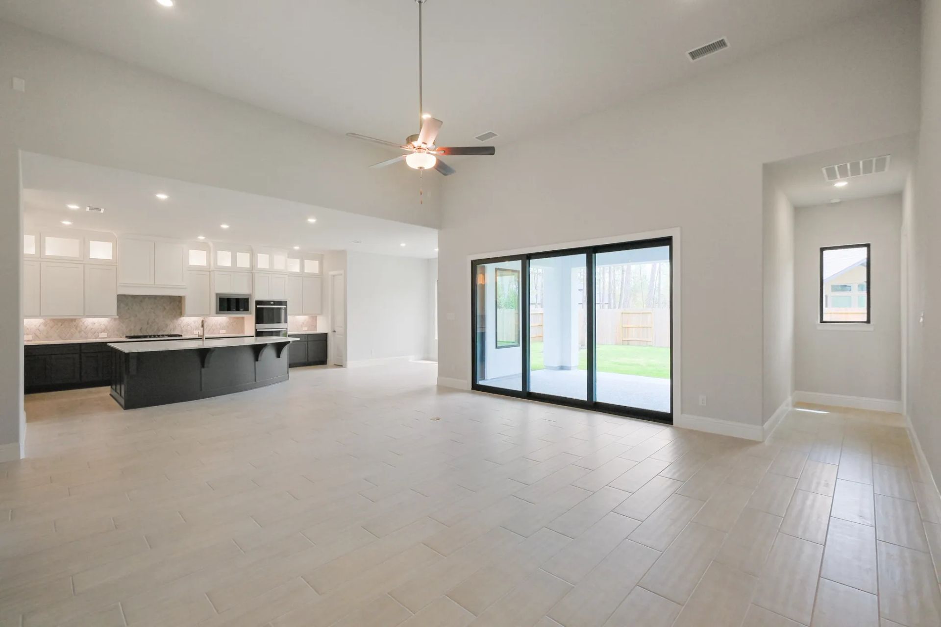 Plan 6030 great room