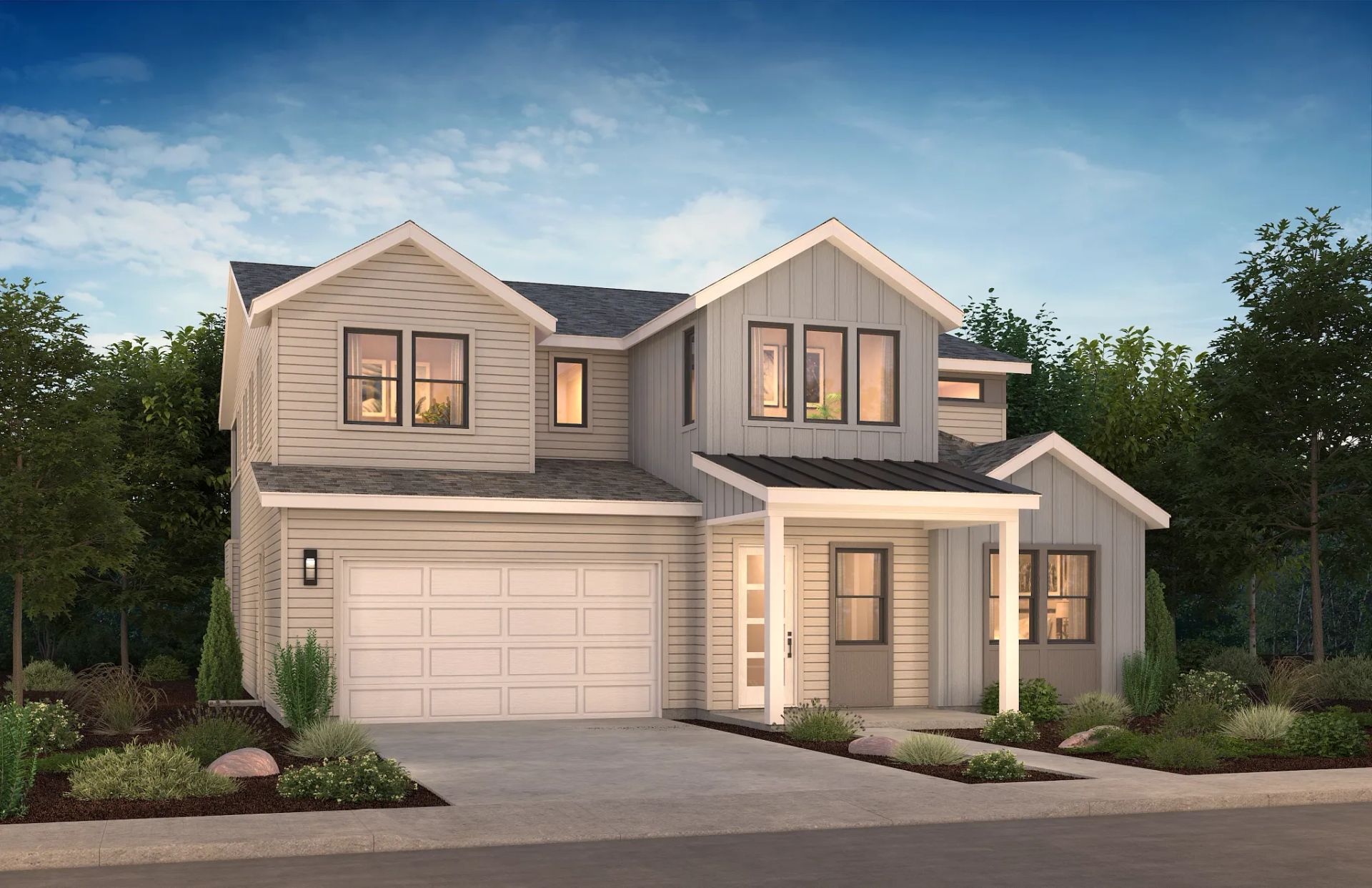 Sky House Plan 2 Elevation A