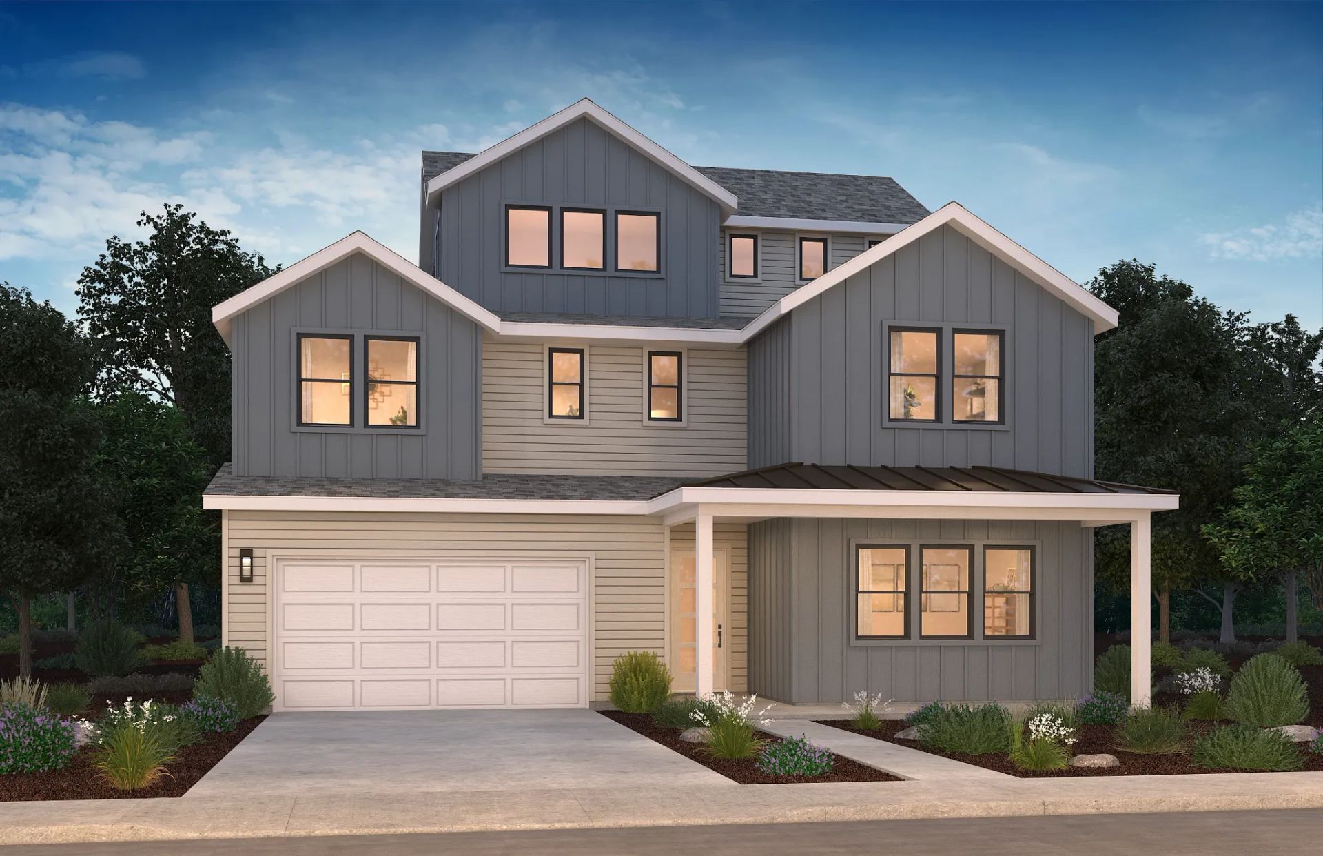 Sky House Plan 3X Elevation A