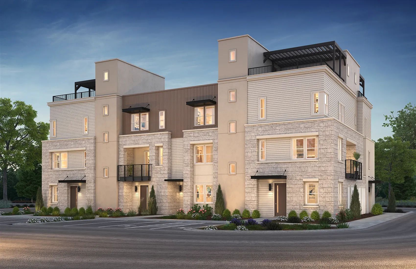Serenity 6-Plex Building
