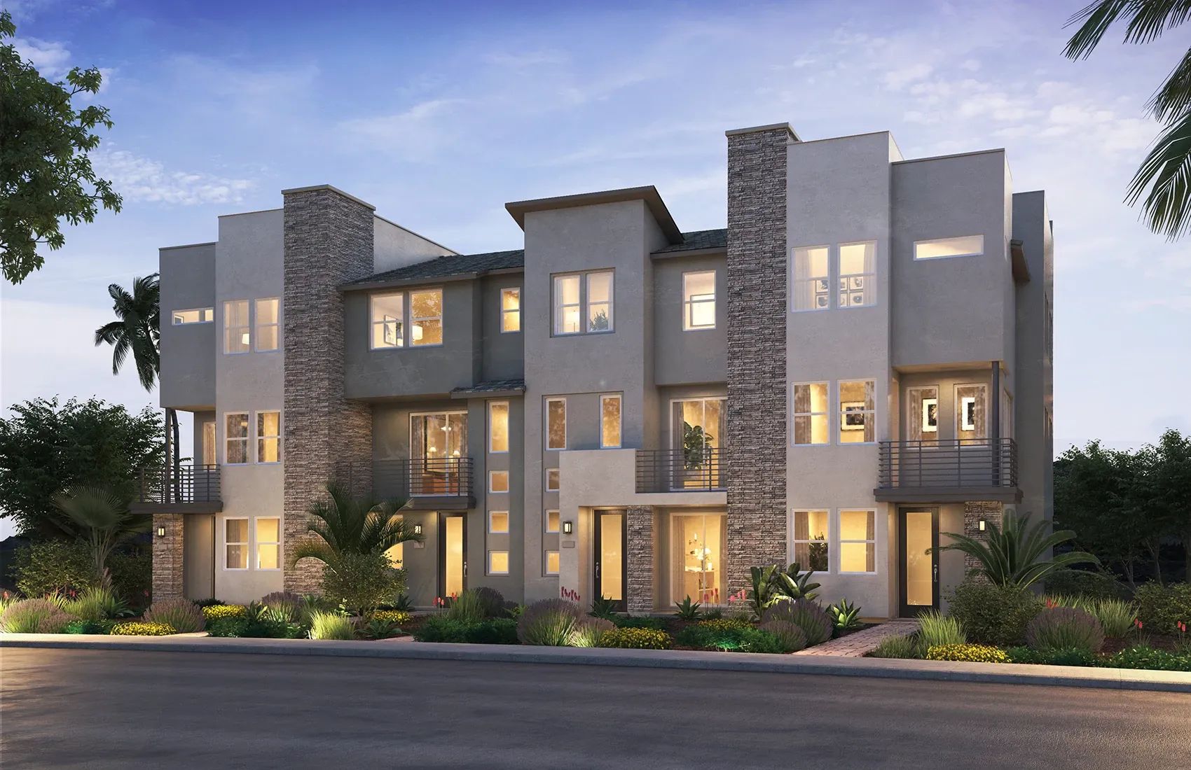 4-Plex Building Exterior