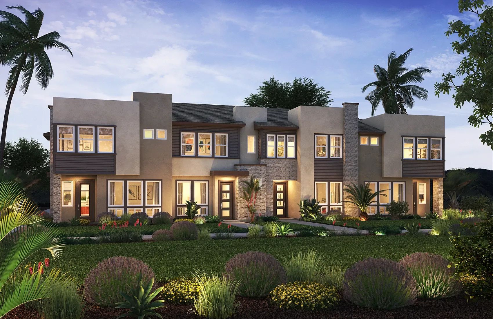 4-Plex Exterior