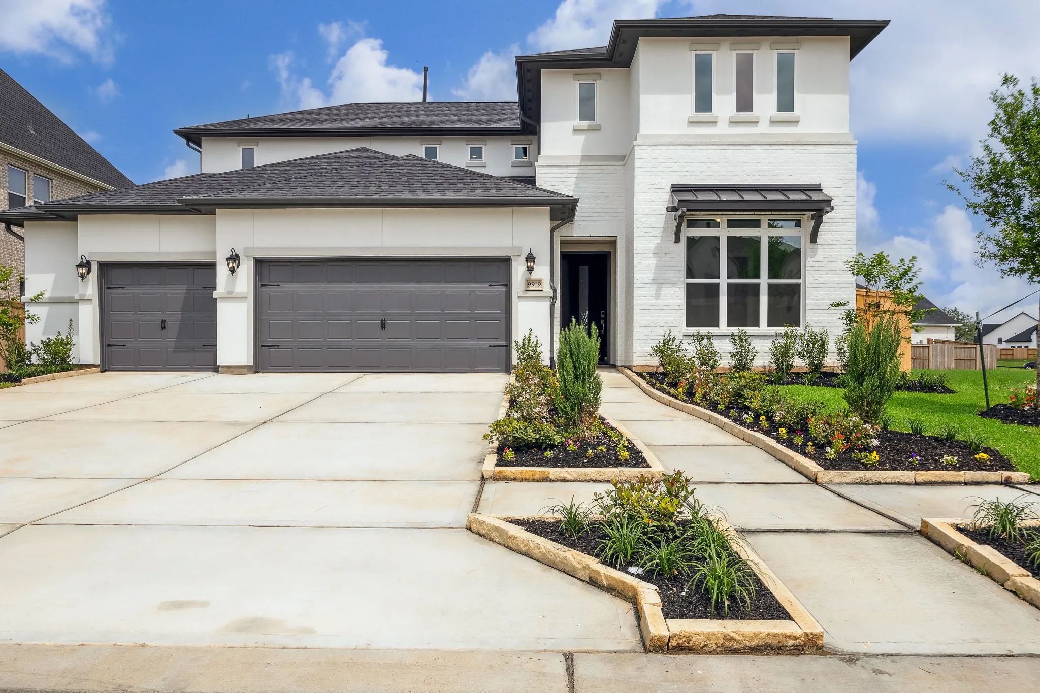 Plan 5058 elevation E exterior