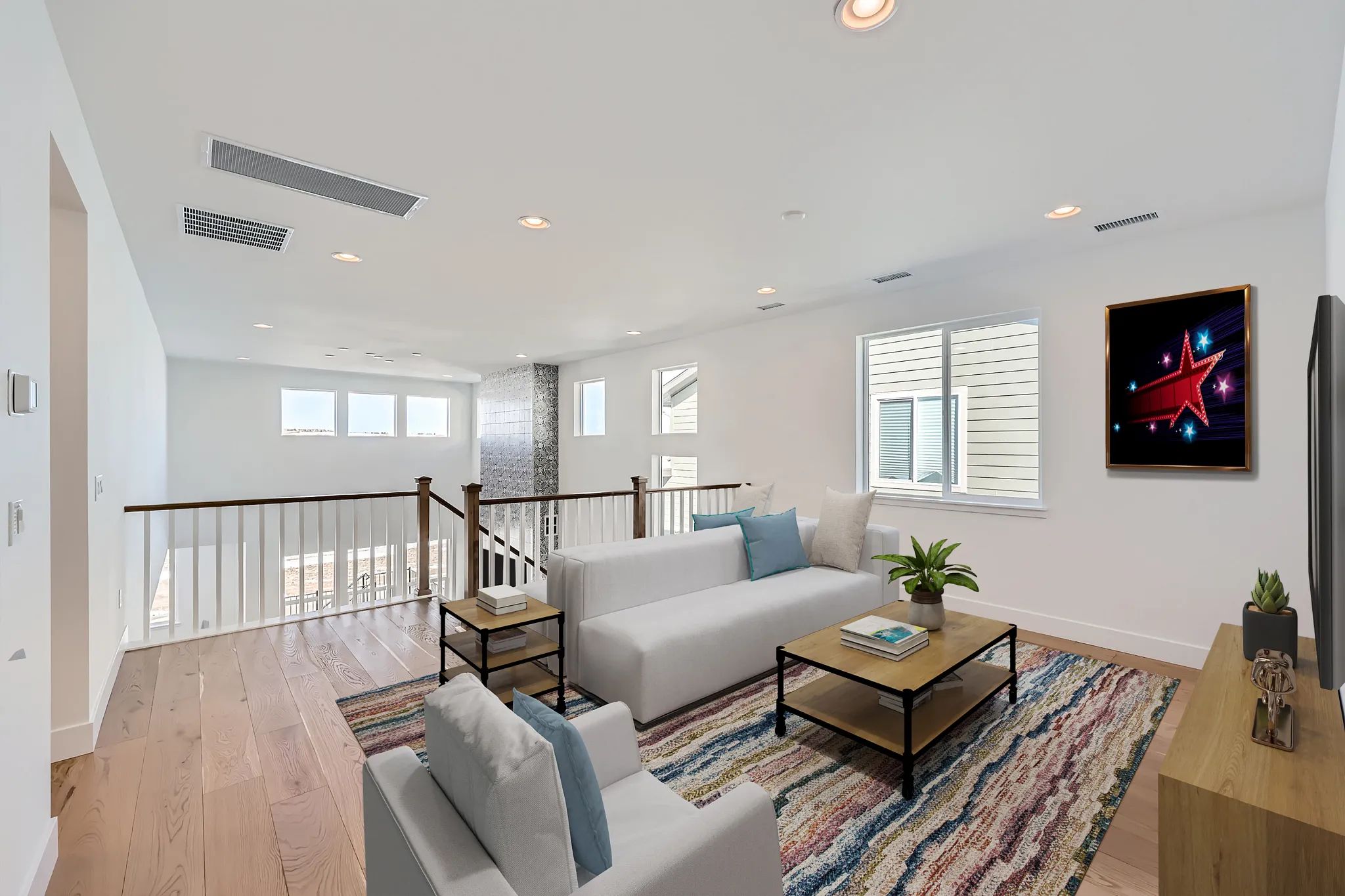 Adelyn Loft - Virtually Staged