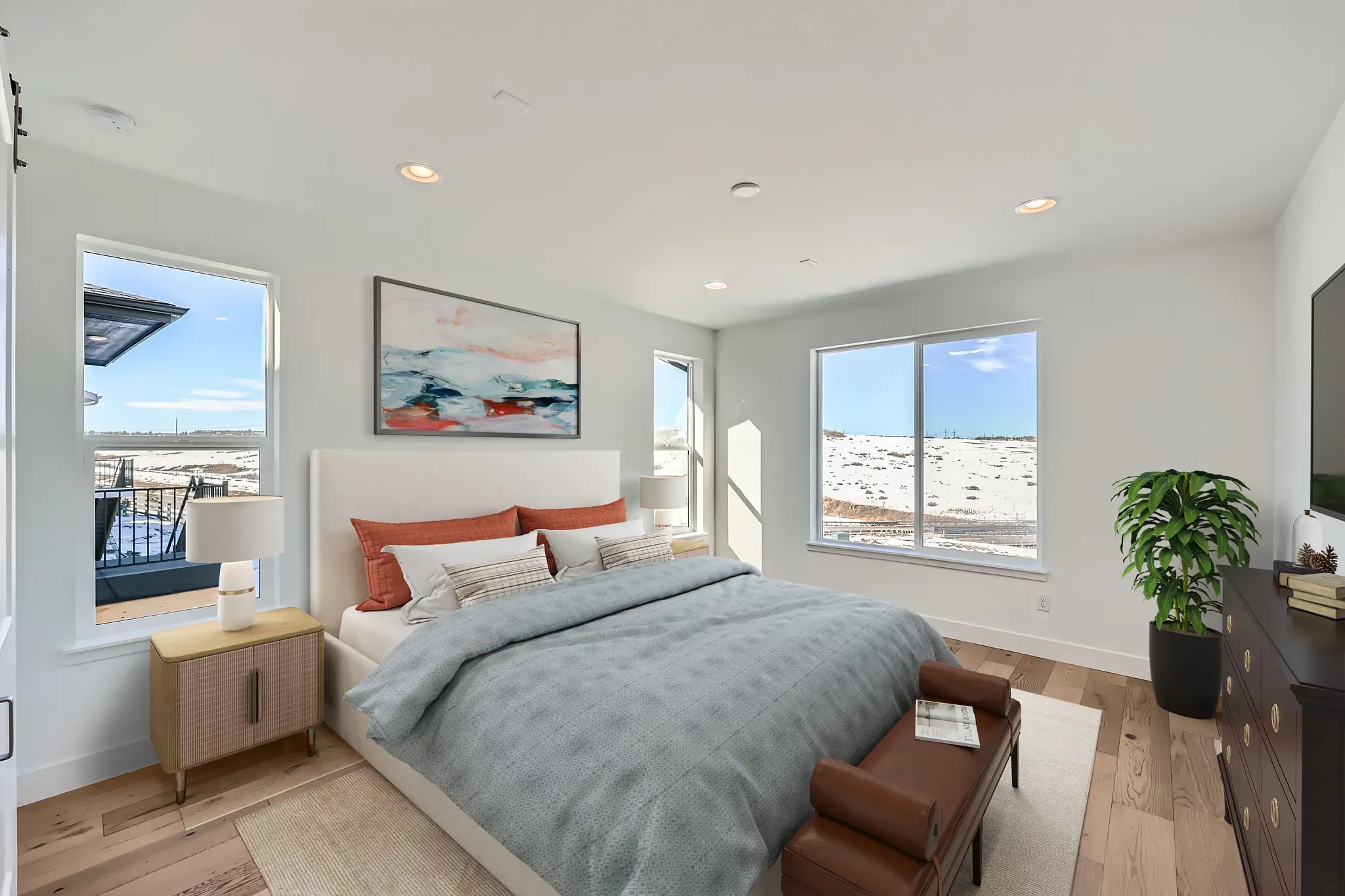 Adelyn Primary Bedroom - Virtually Staged