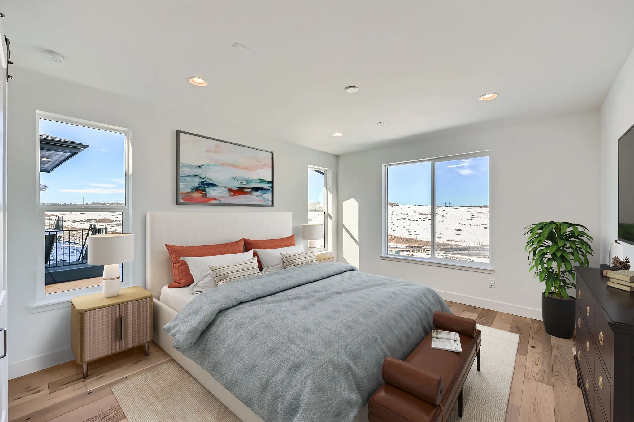 Adelyn Primary Bedroom - Virtually Staged