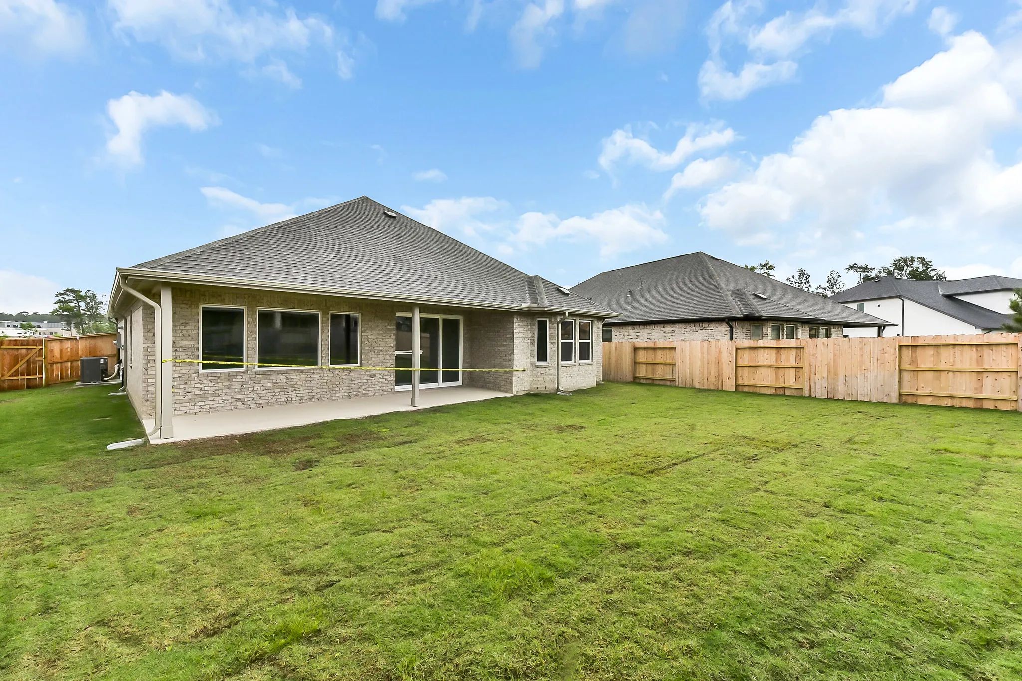 Homesite 5210 backyard