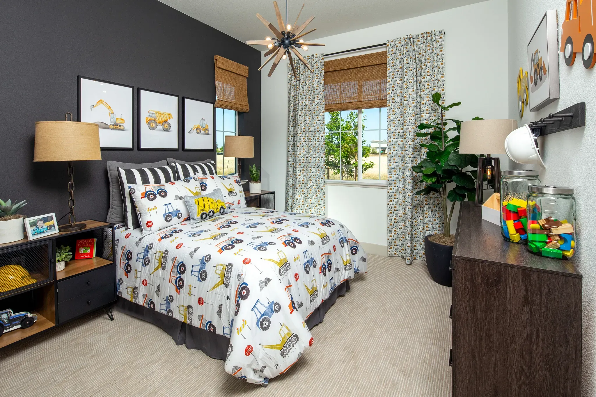 Orchard Grove Plan 1 Model Bedroom