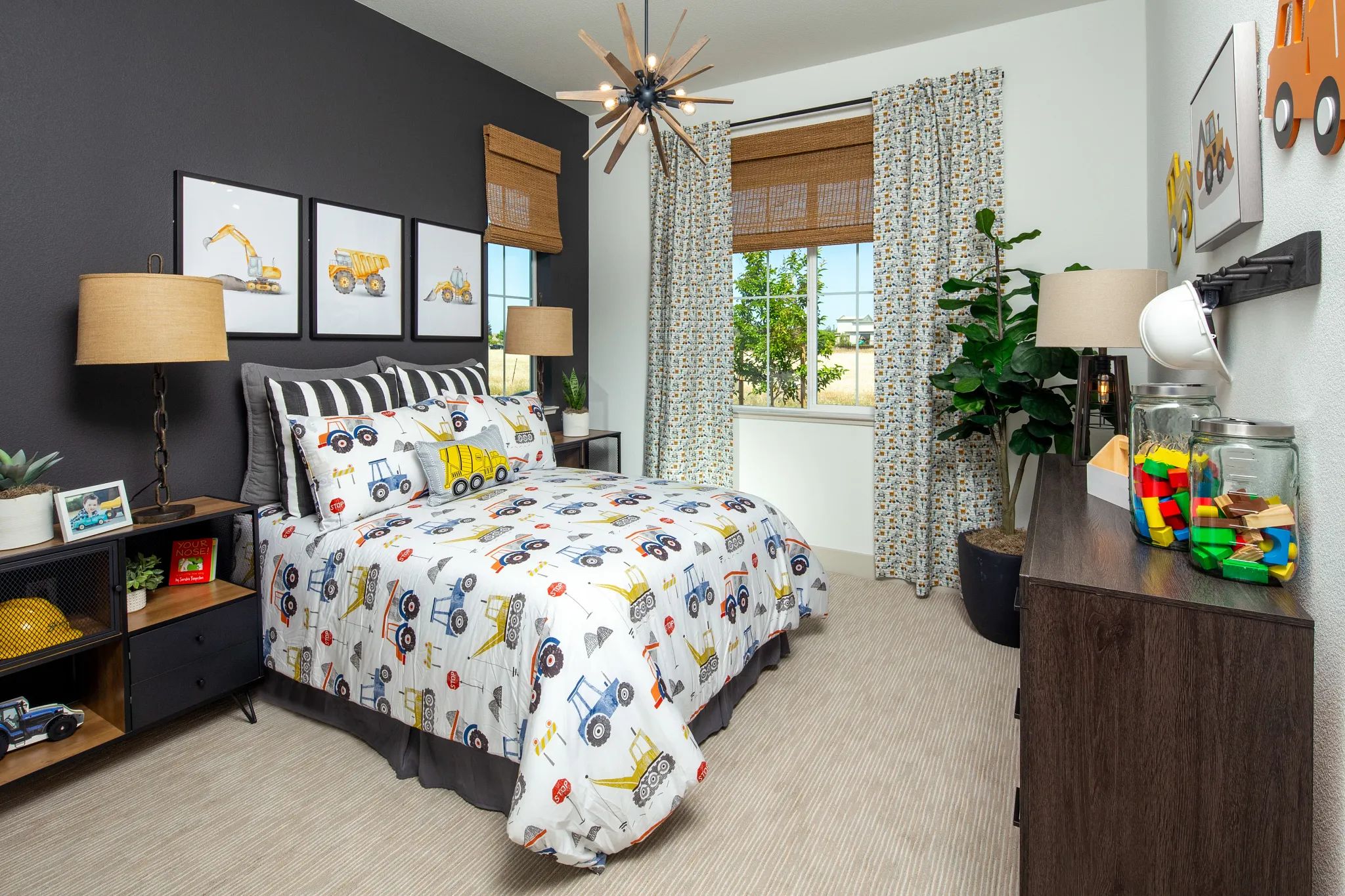 Orchard Grove Plan 1 Model Bedroom