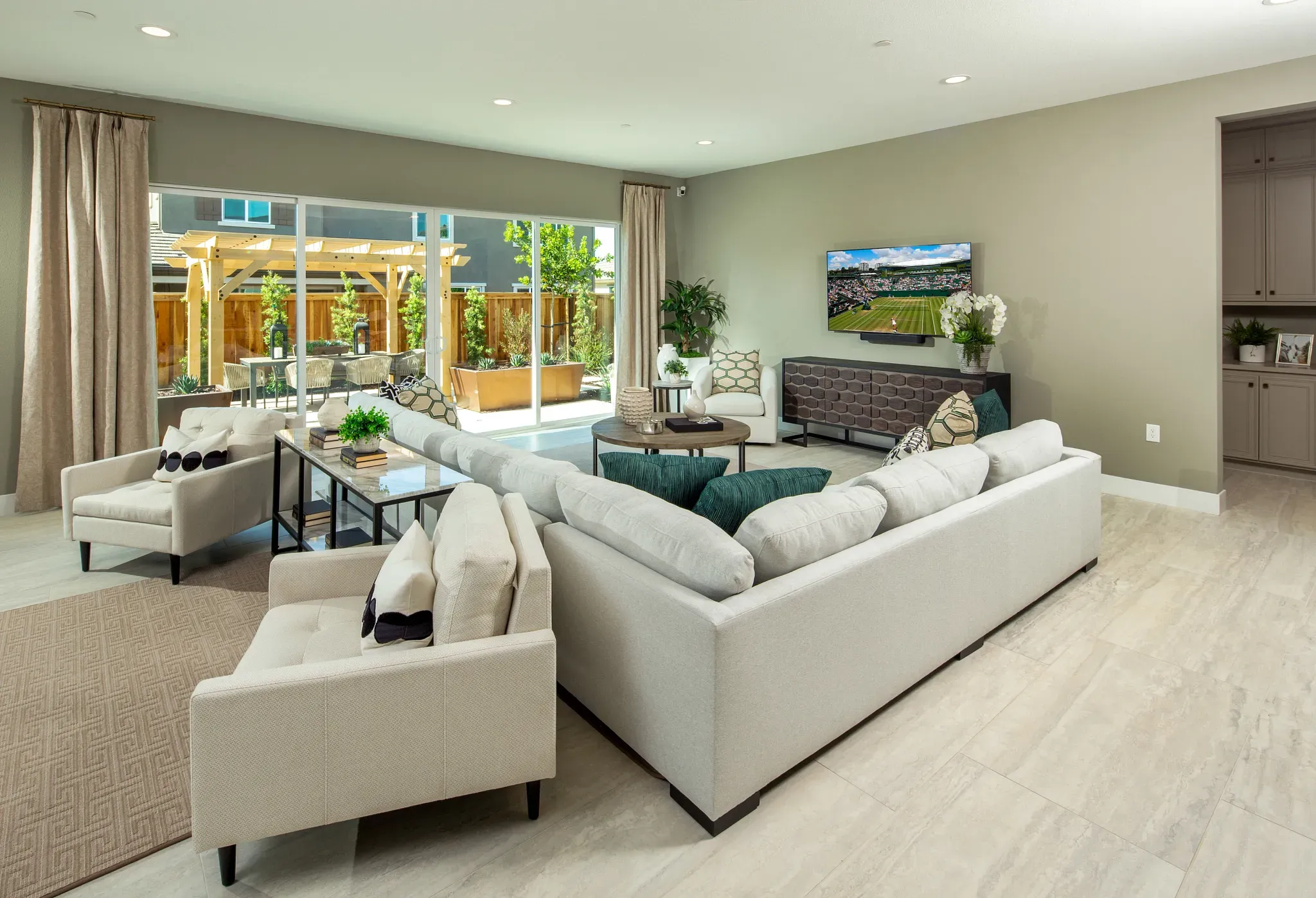 Plan 2 Model Great Room