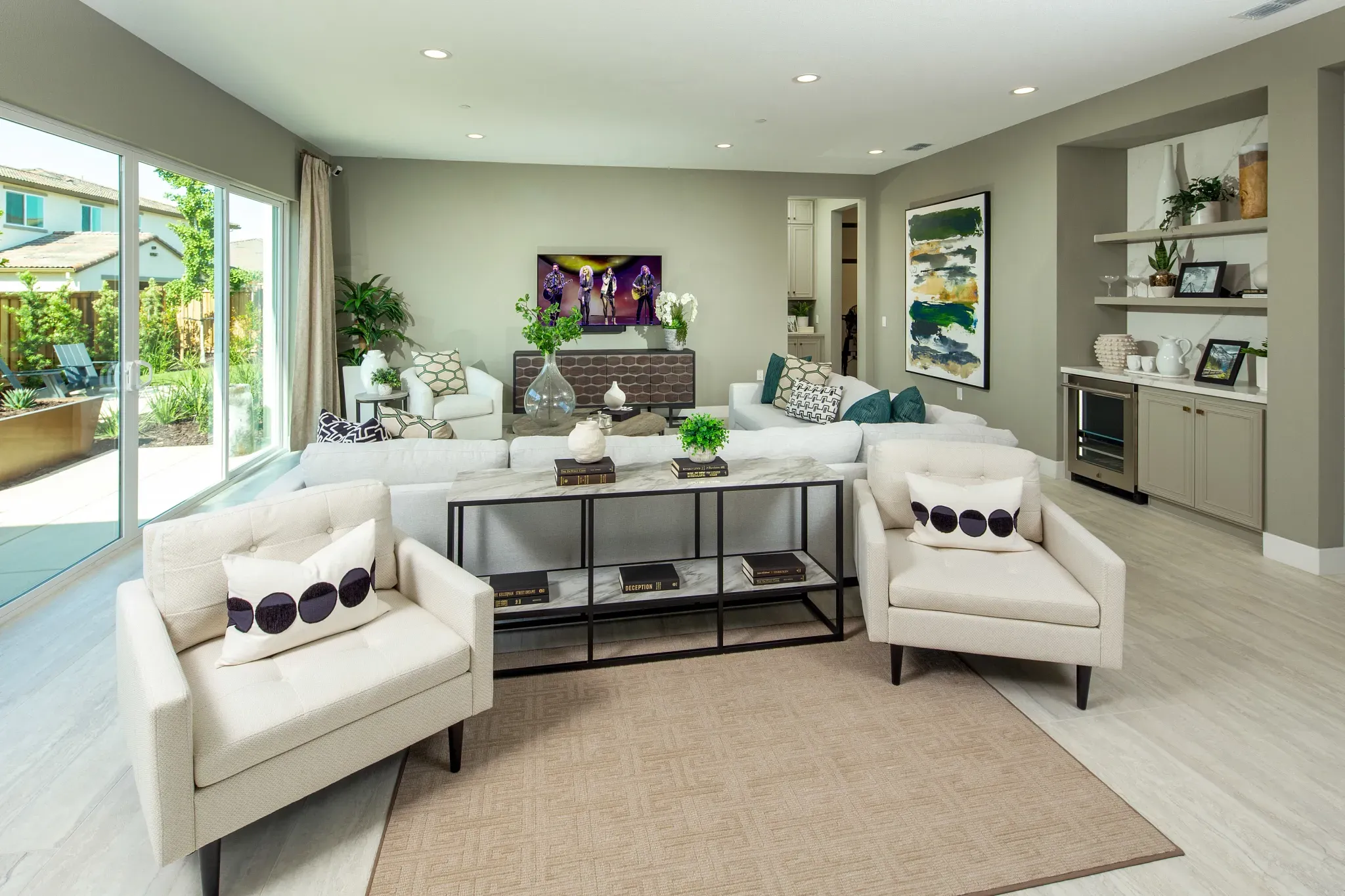 Plan 2 Model Great Room