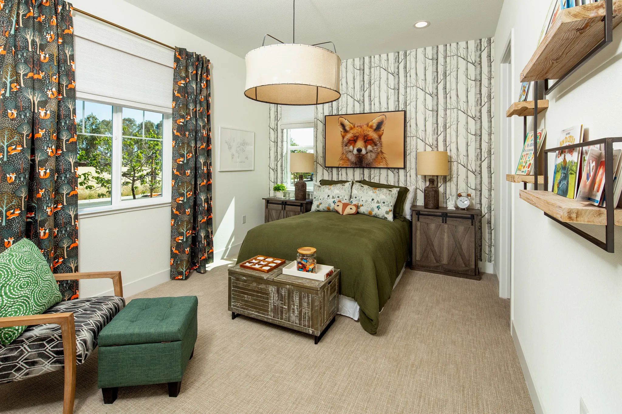 Orchard Grove Plan 2 Model Bedroom